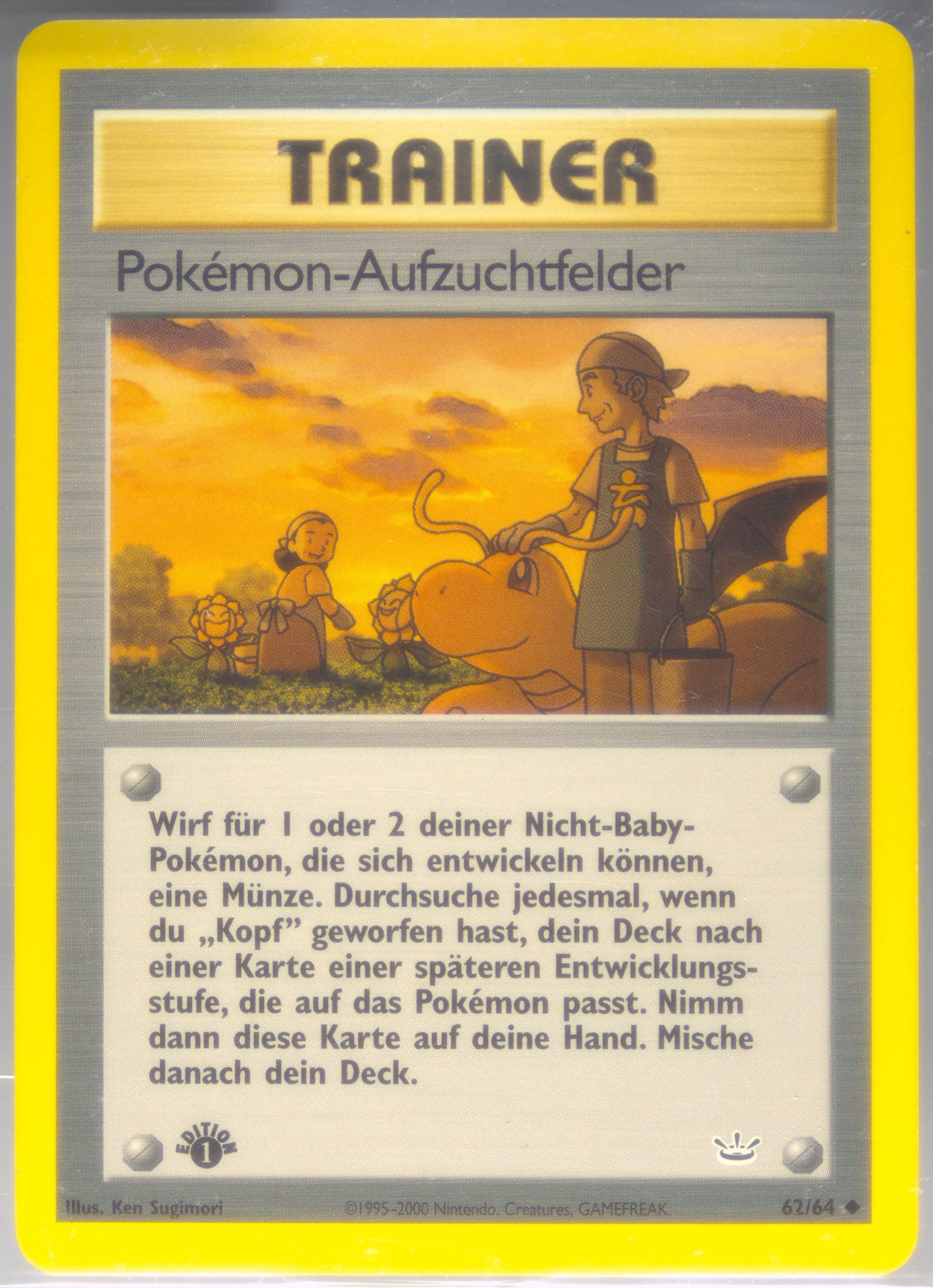 Pokemon-Aufzuchtfelder