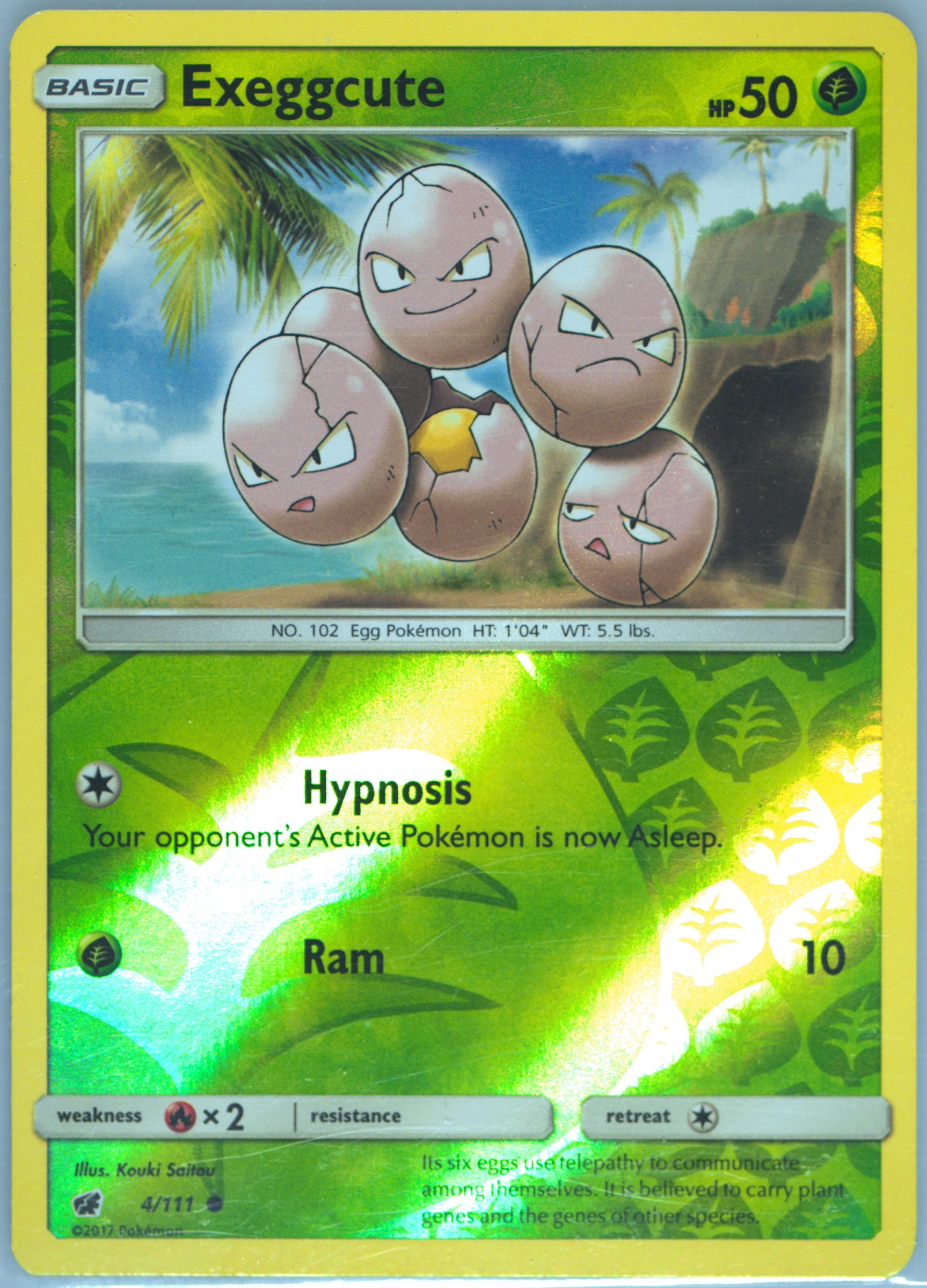 Exeggcute-Reverse Foil