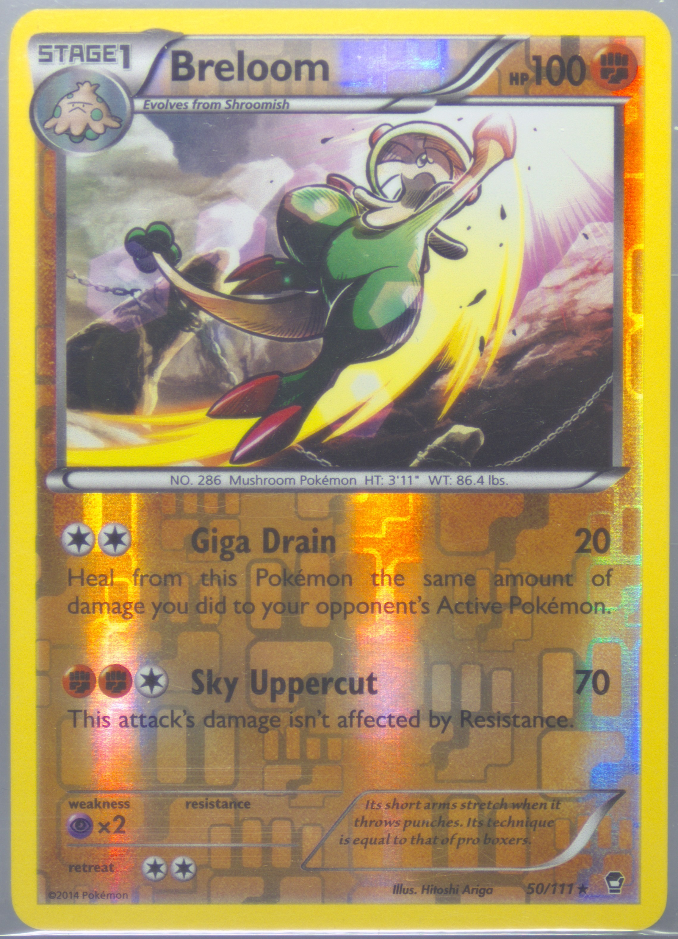 Breloom-Reverse Foil