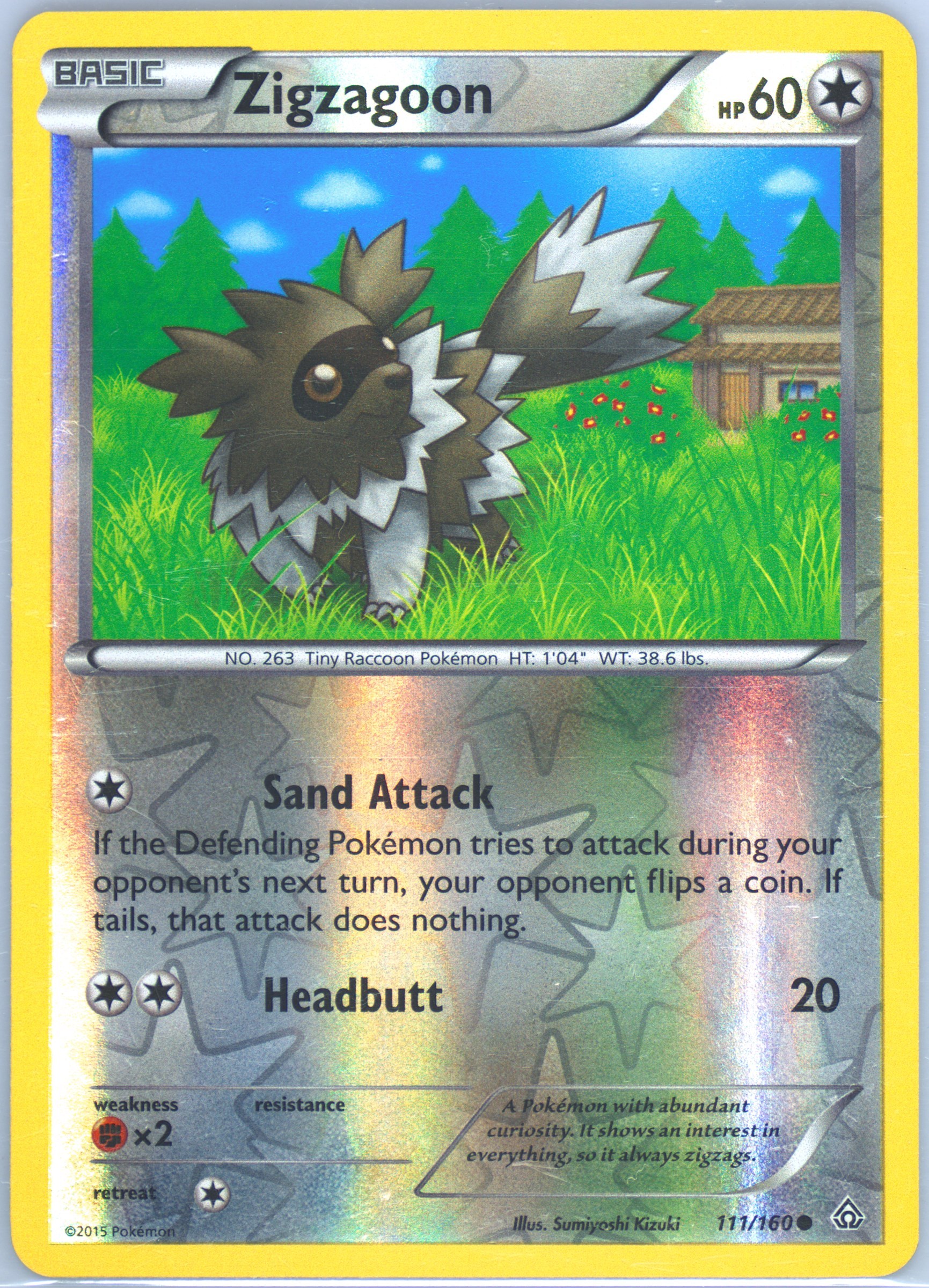 Zigzagoon-Reverse Foil