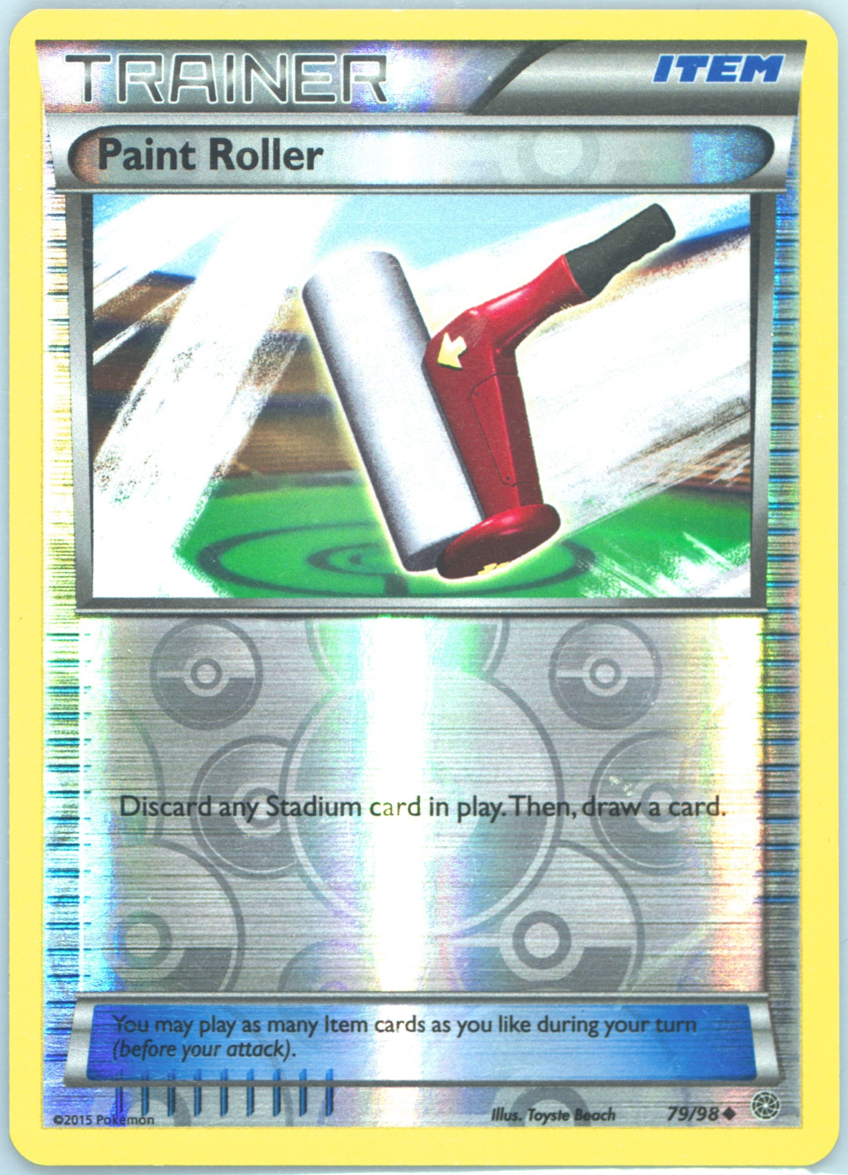 Paint Roller-Reverse Foil