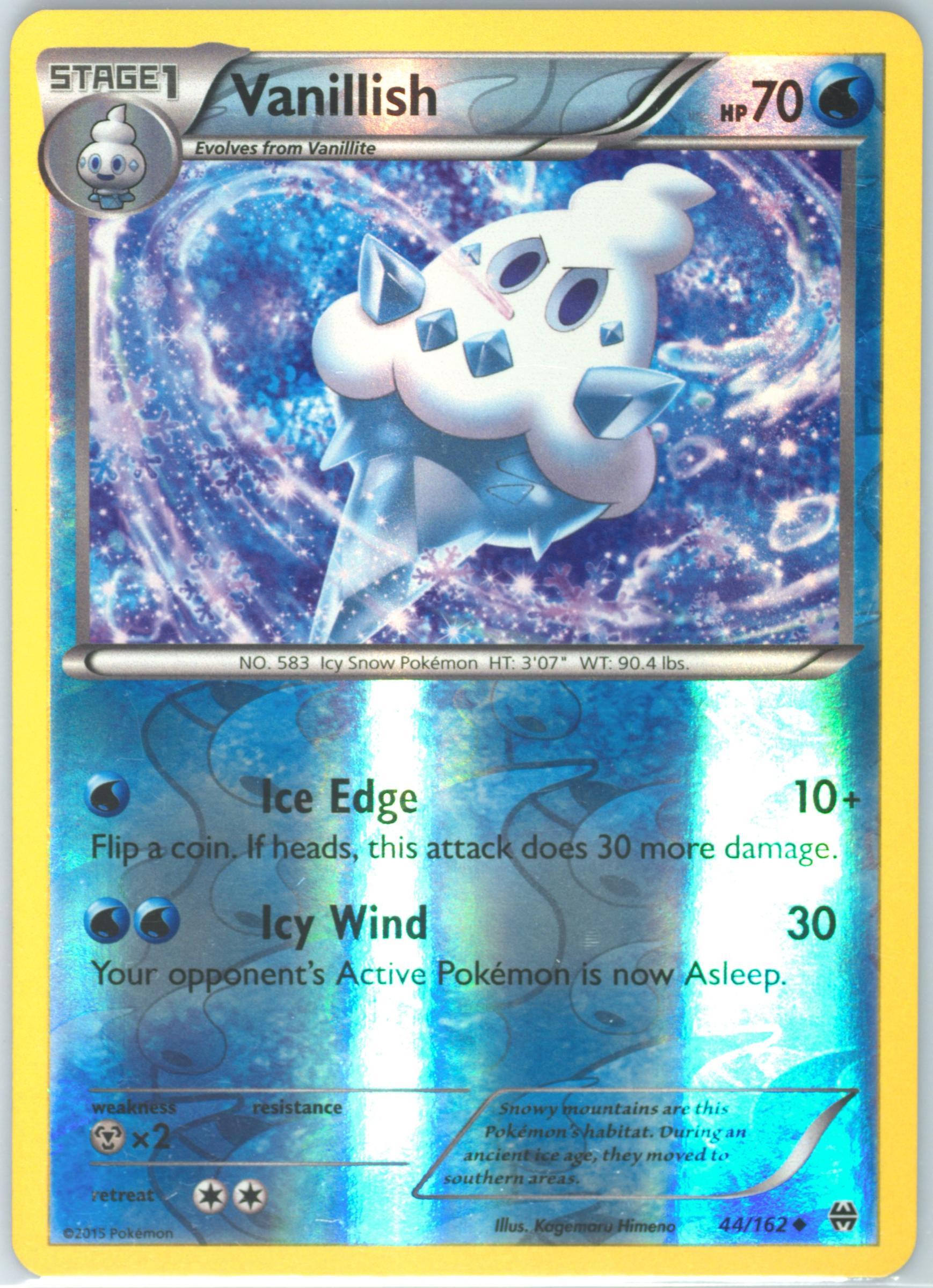 Vanillish-Reverse Foil