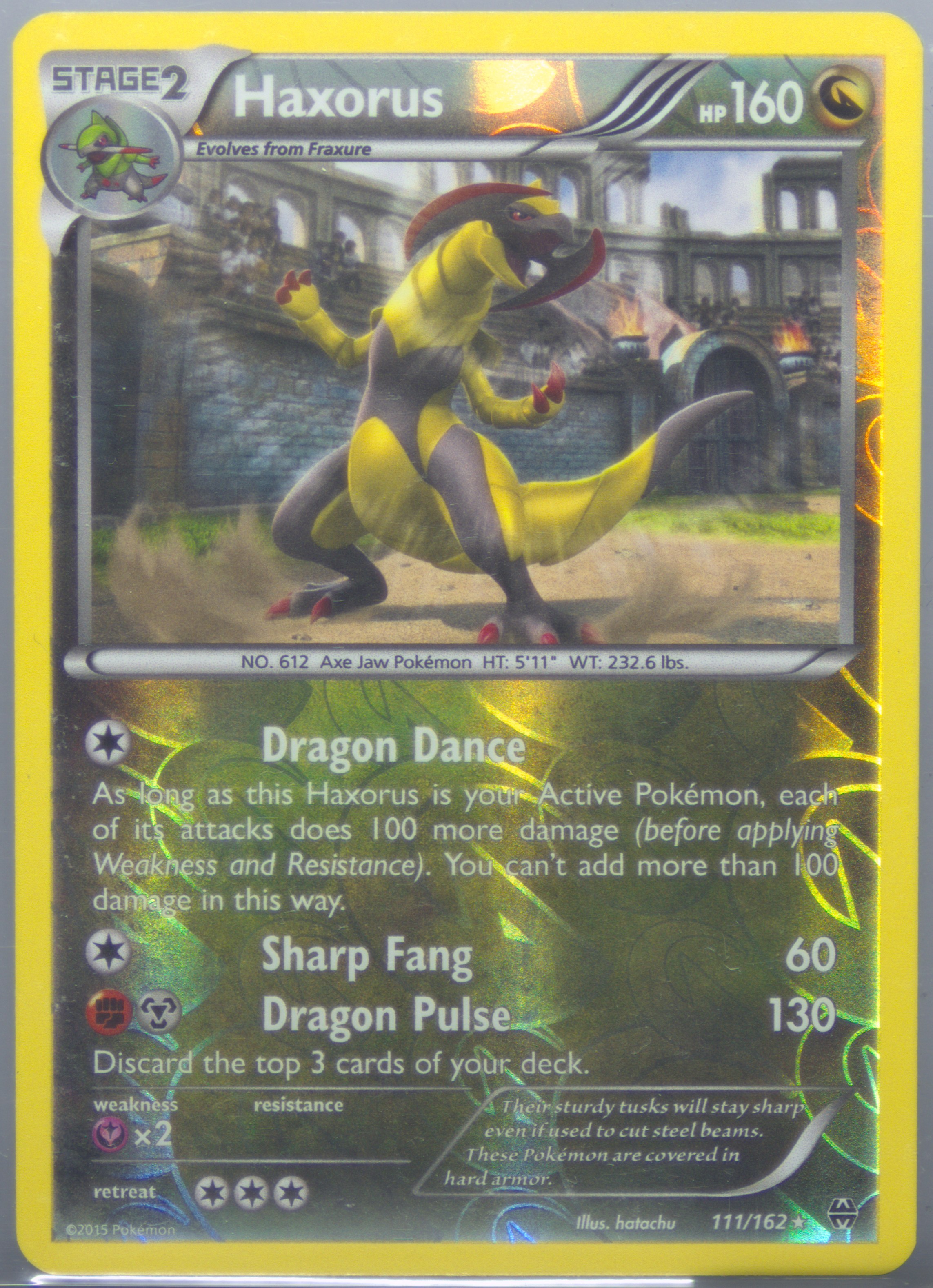 Haxorus-Reverse Foil
