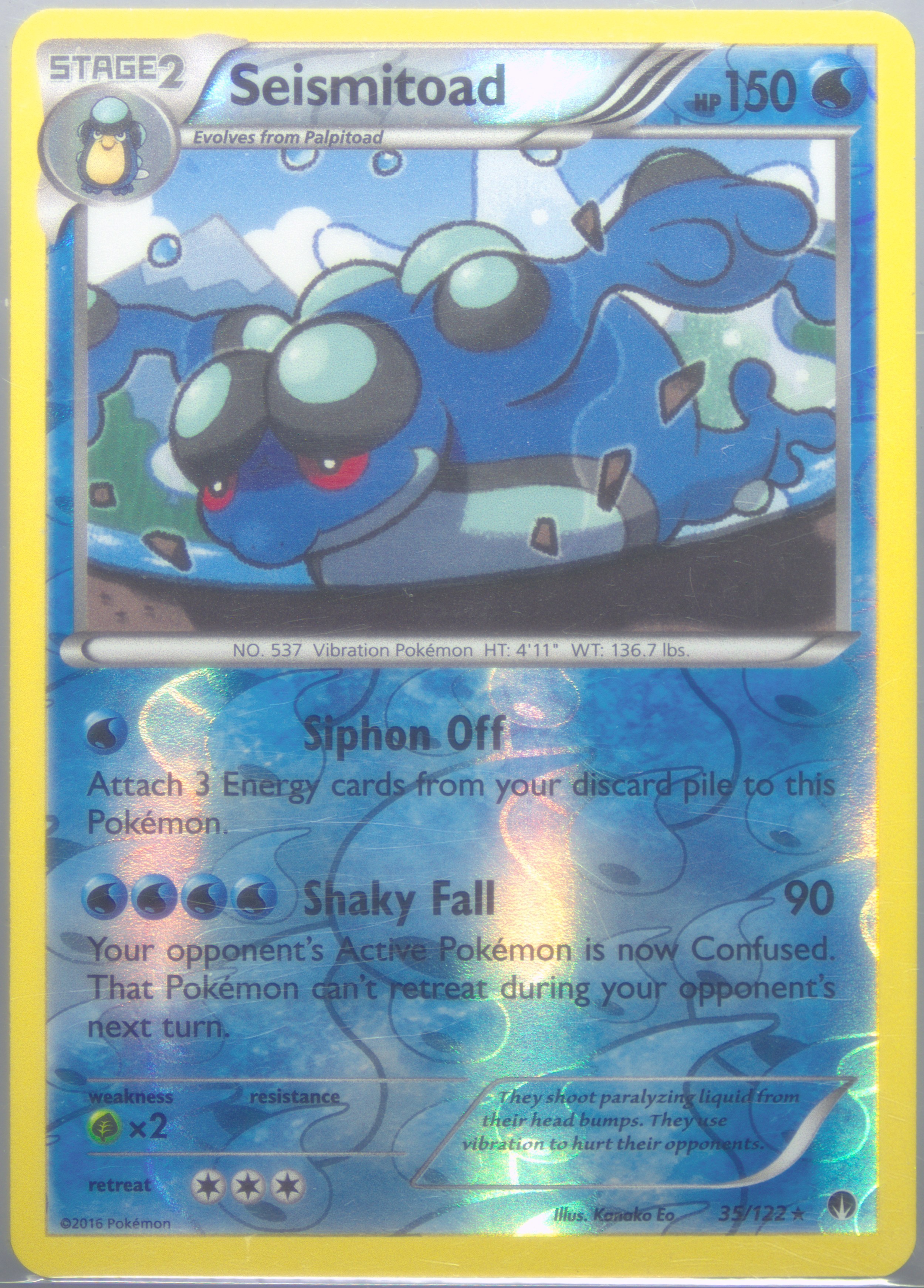 Seismitoad-Reverse Foil