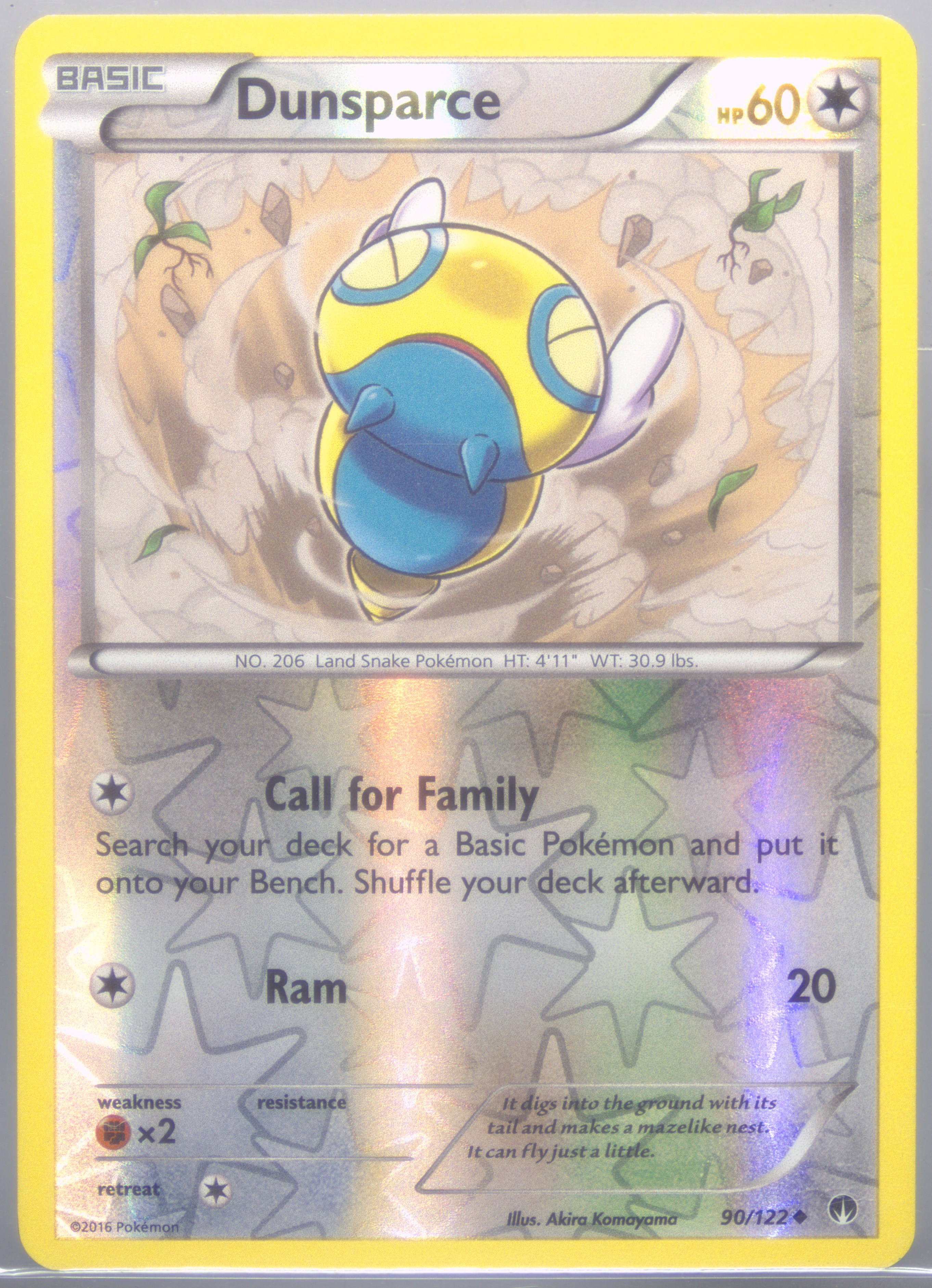 Dunsparce-Reverse Foil