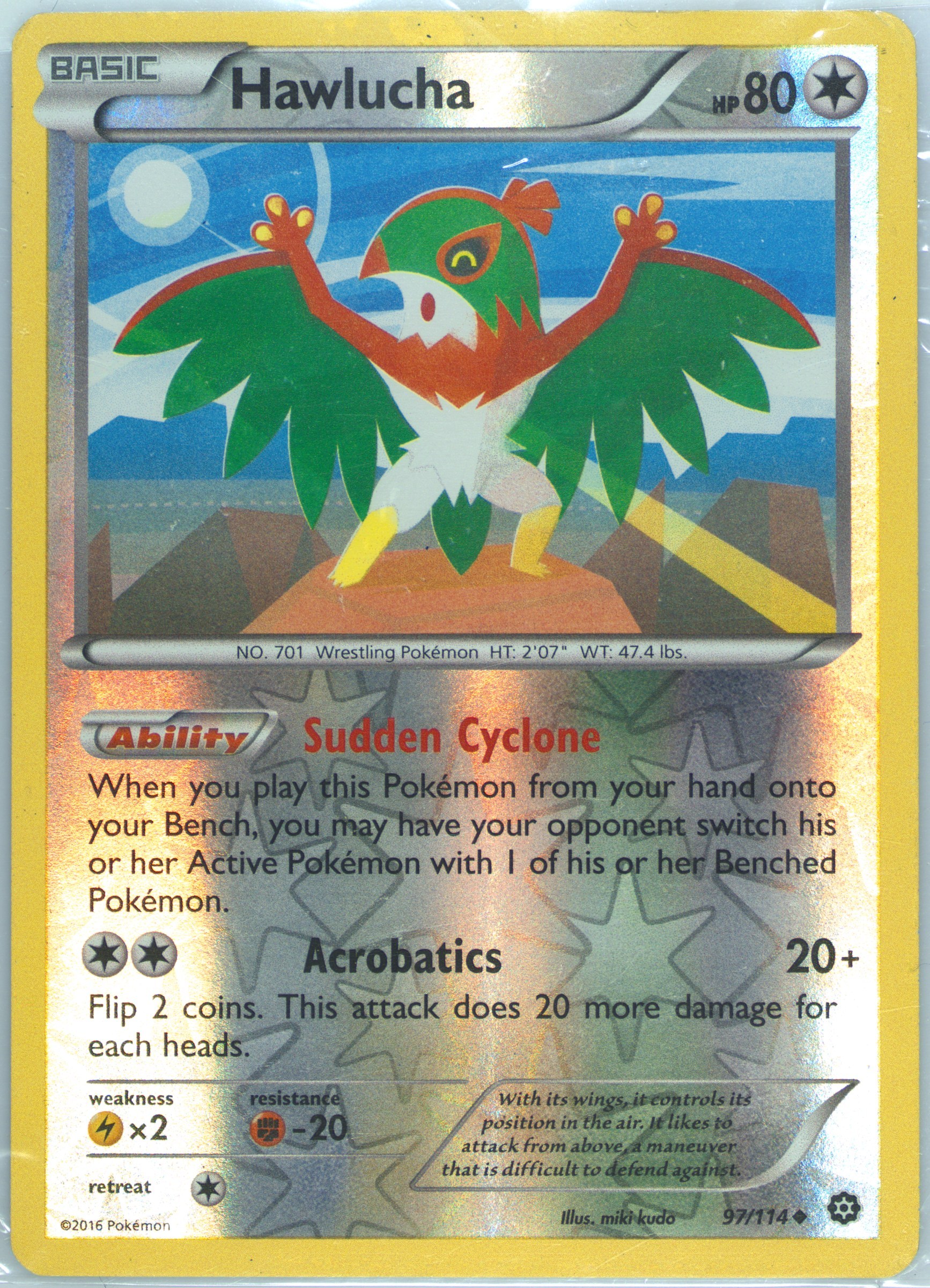 Hawlucha-Reverse Foil