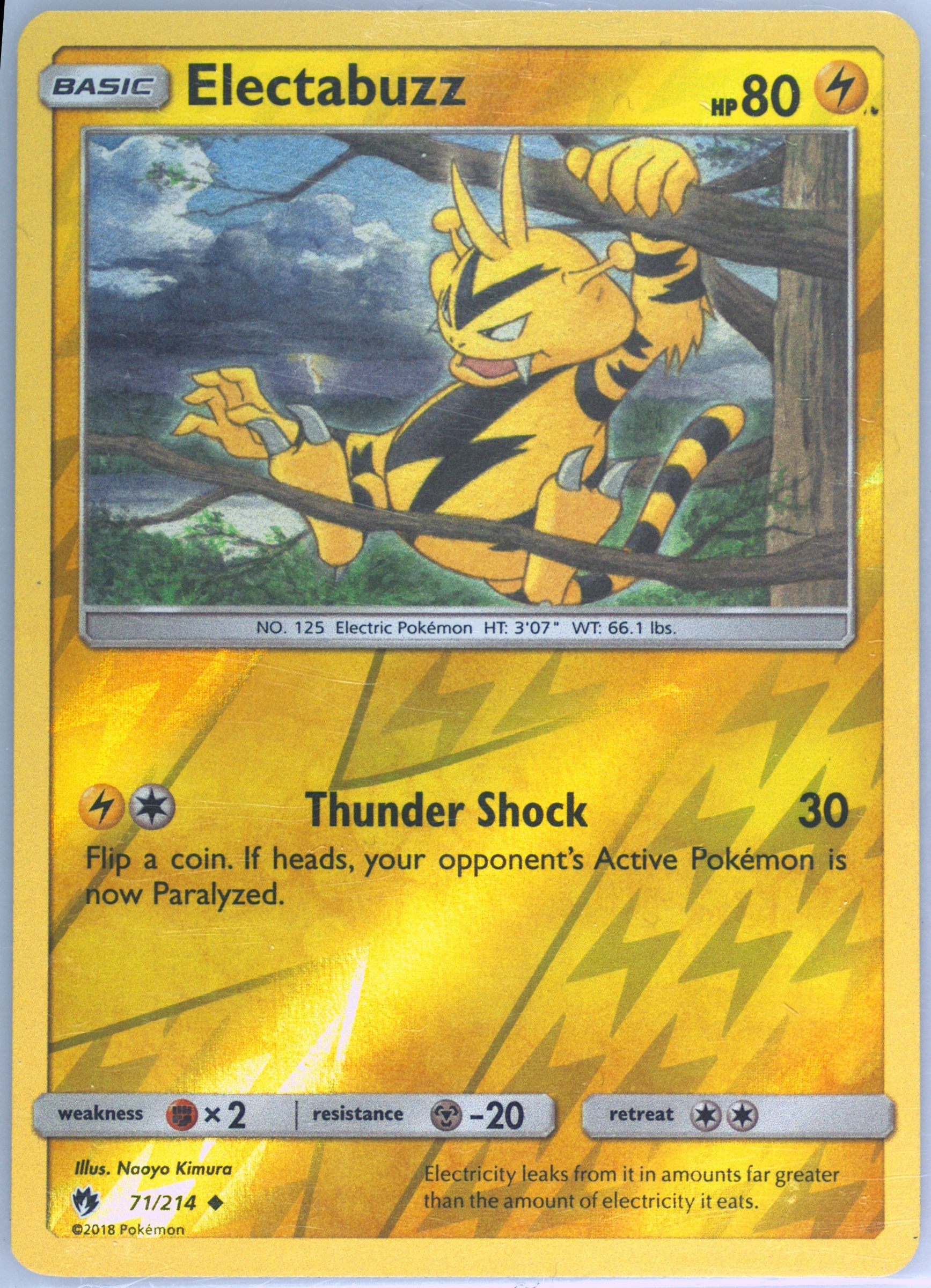 Electabuzz-Reverse Foil