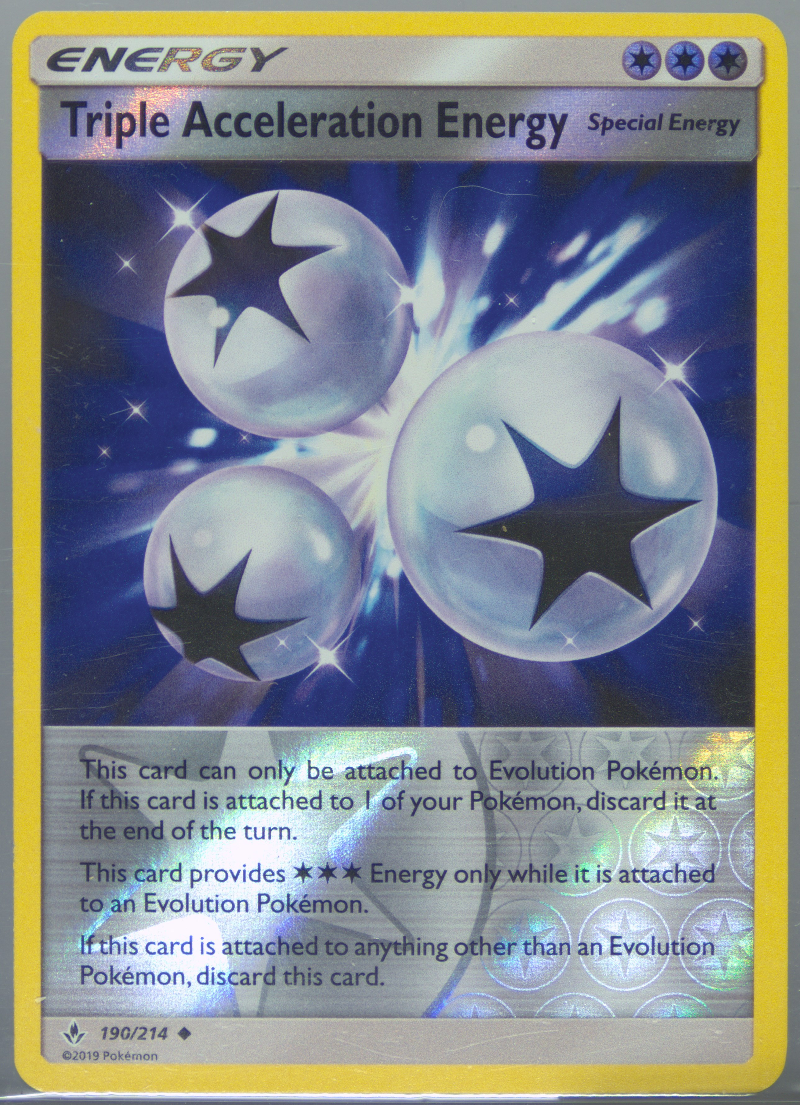 Triple Acceleration Energy-Reverse Foil