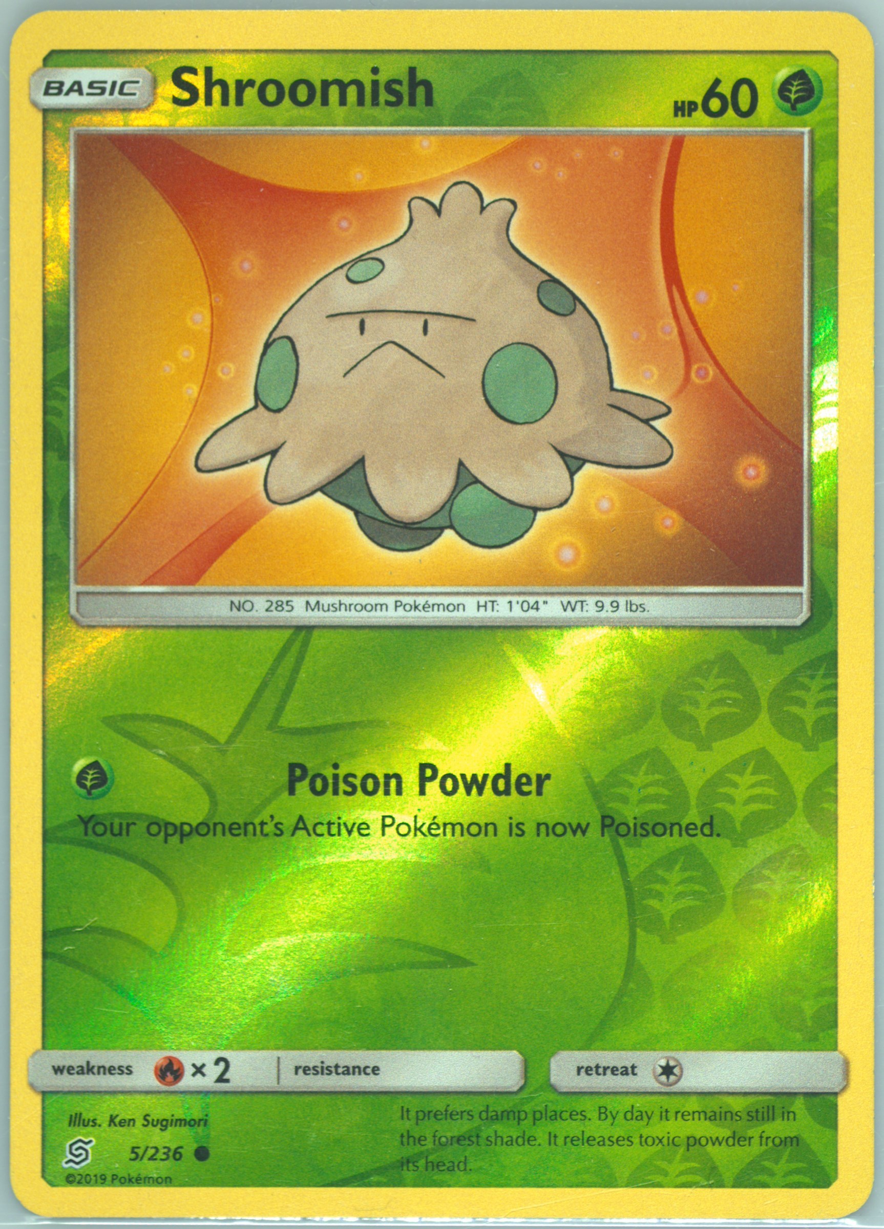 Shroomish-Reverse Foil