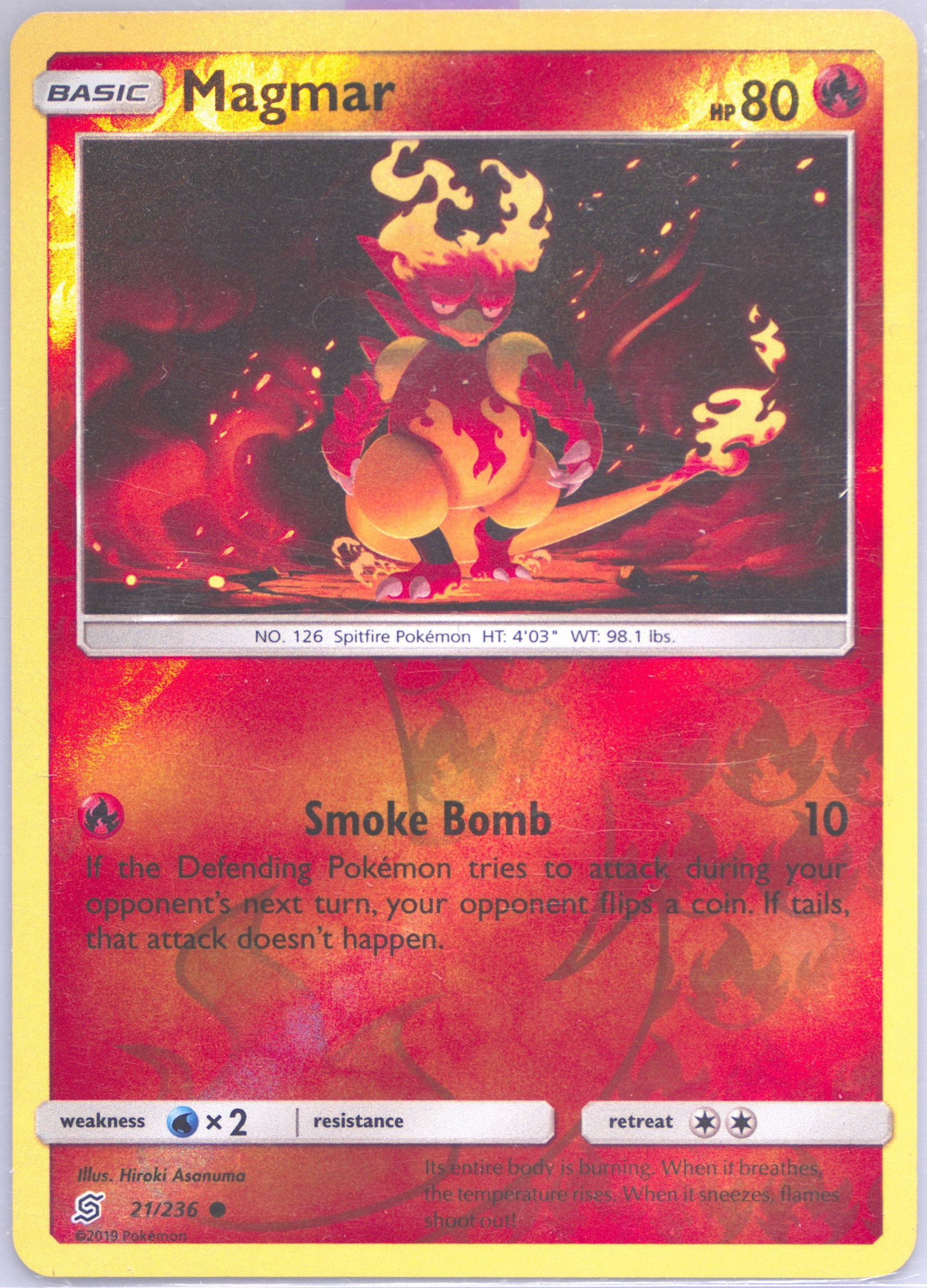 Magmar-Reverse Foil