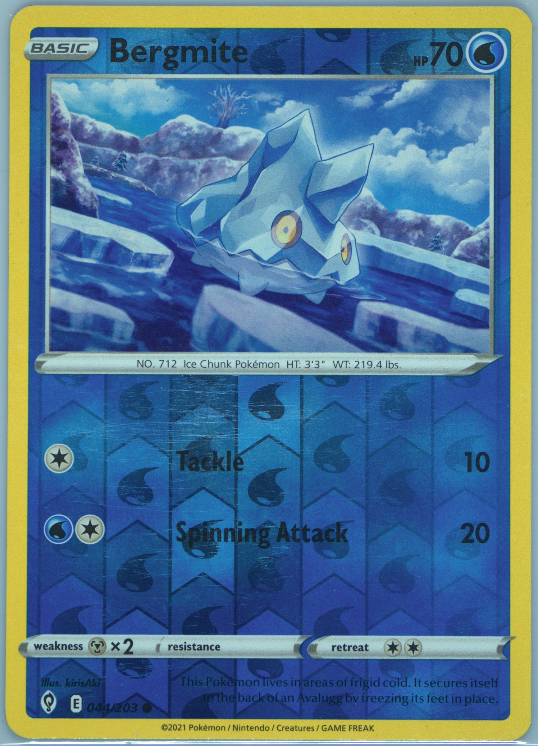 Bergmite-Reverse Foil