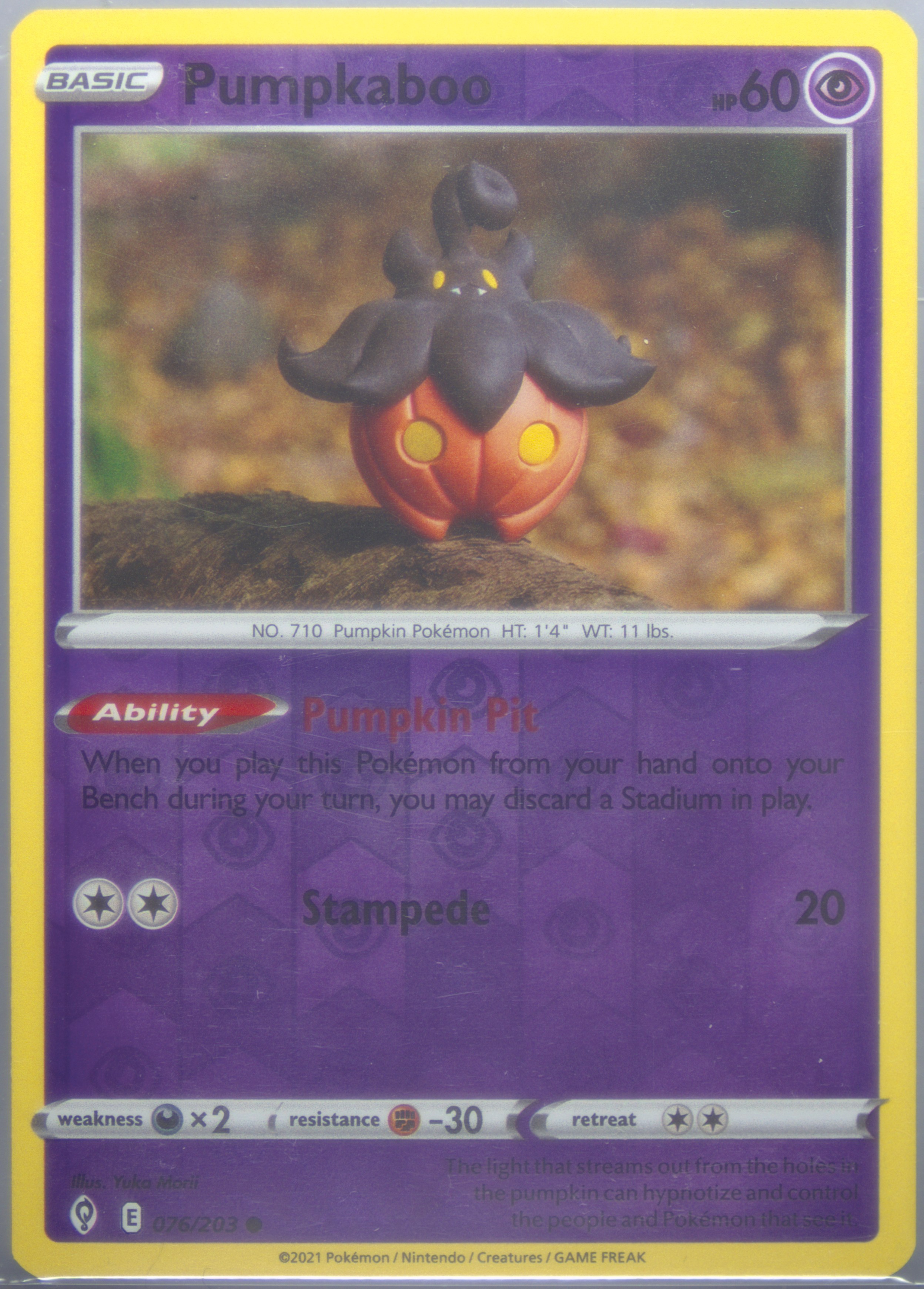 Pumpkaboo-Reverse Foil