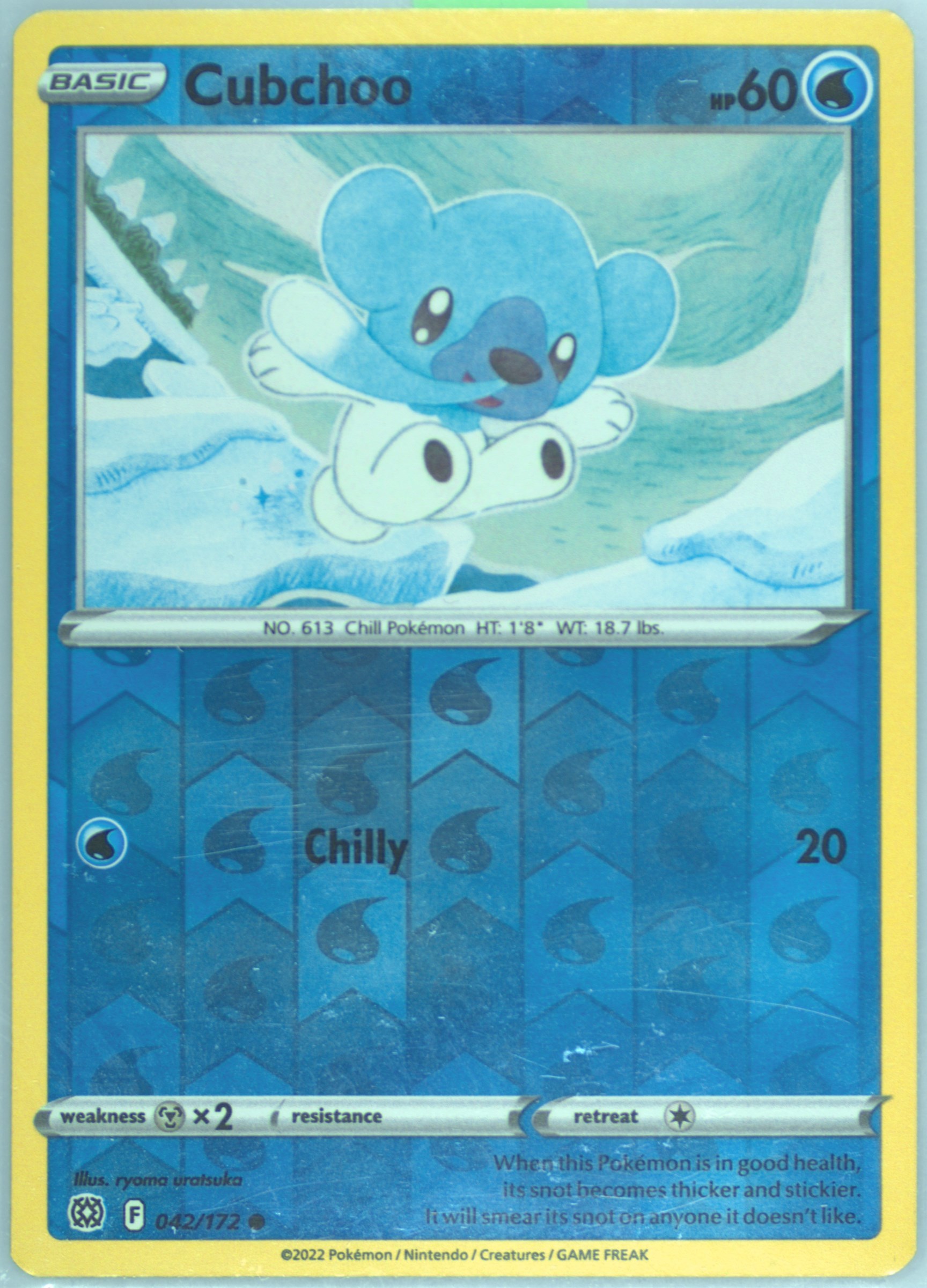 Cubchoo-Reverse Foil