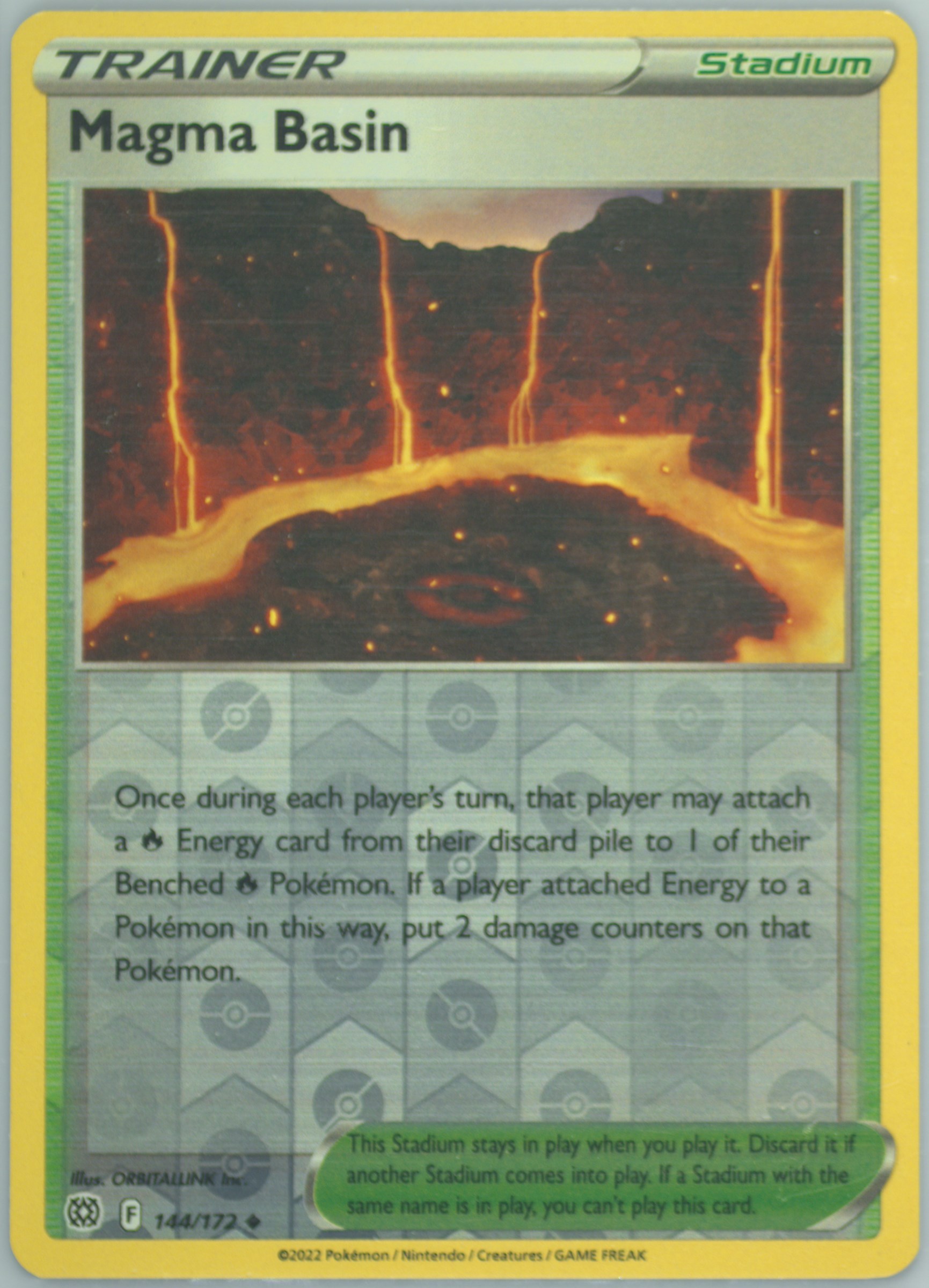 magma basin pokemon card price -  185/172 If a player attached Energy to a Pokmon in this way Magma Basin #127 Prices |