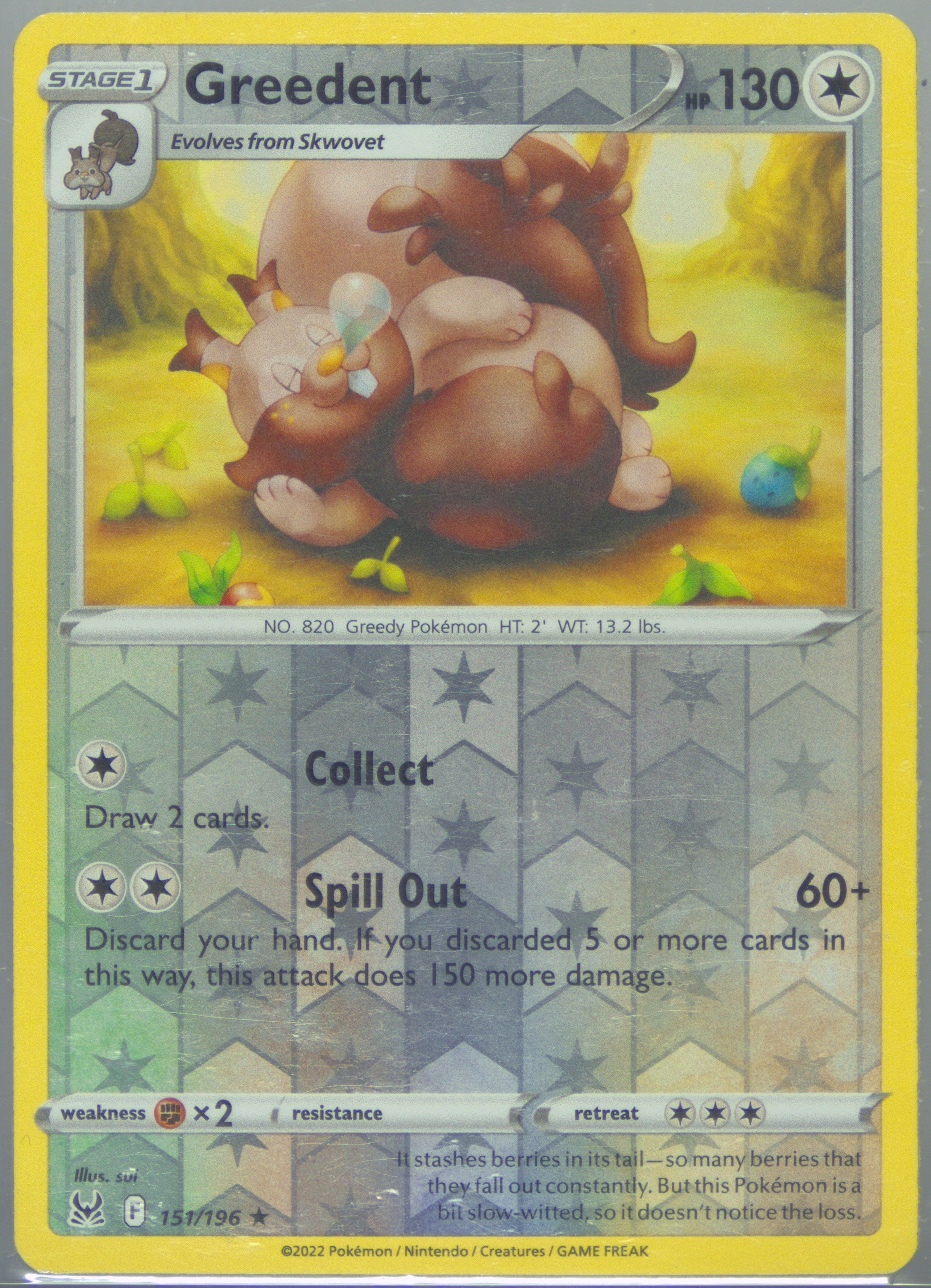 Greedent-Reverse Foil