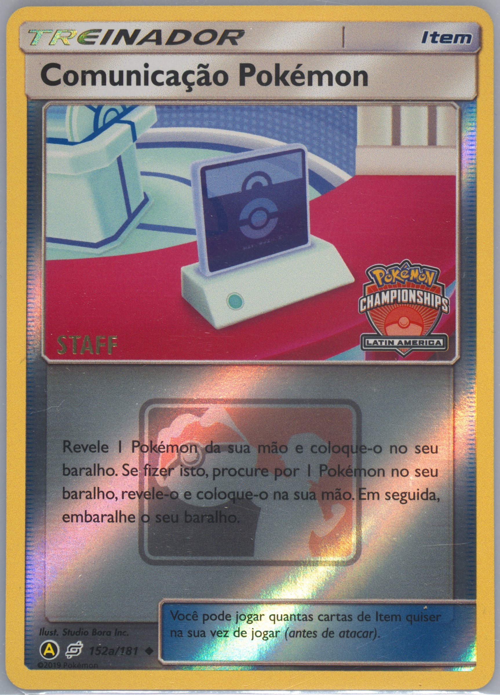 Comunicacao Pokemon-Reverse Foil