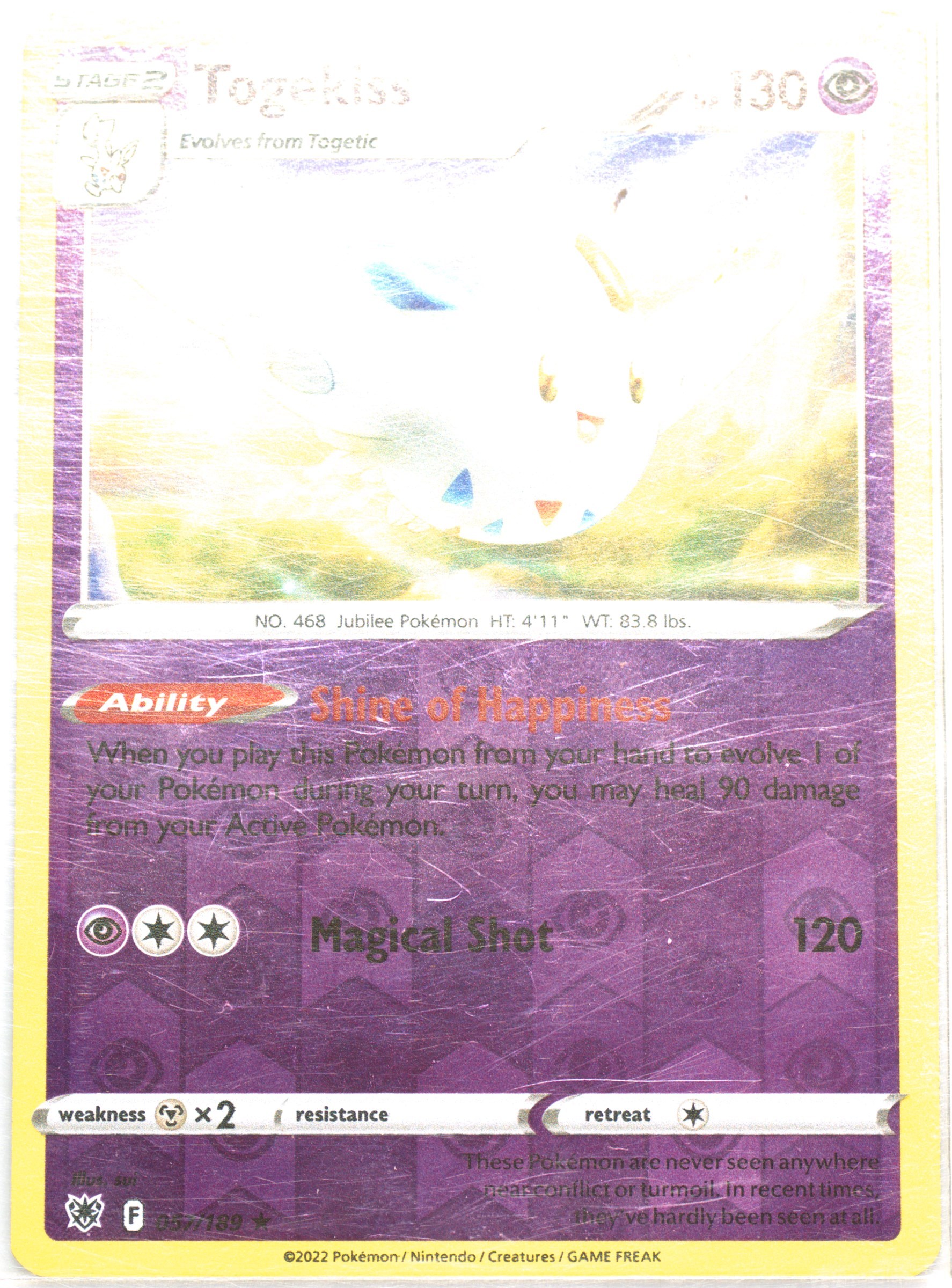 Togekiss-Reverse Foil