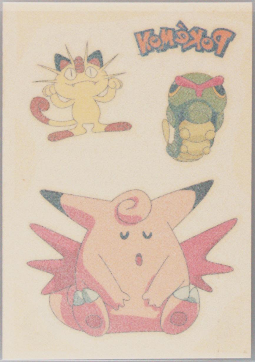 Caterpie/Clefable/Meowth