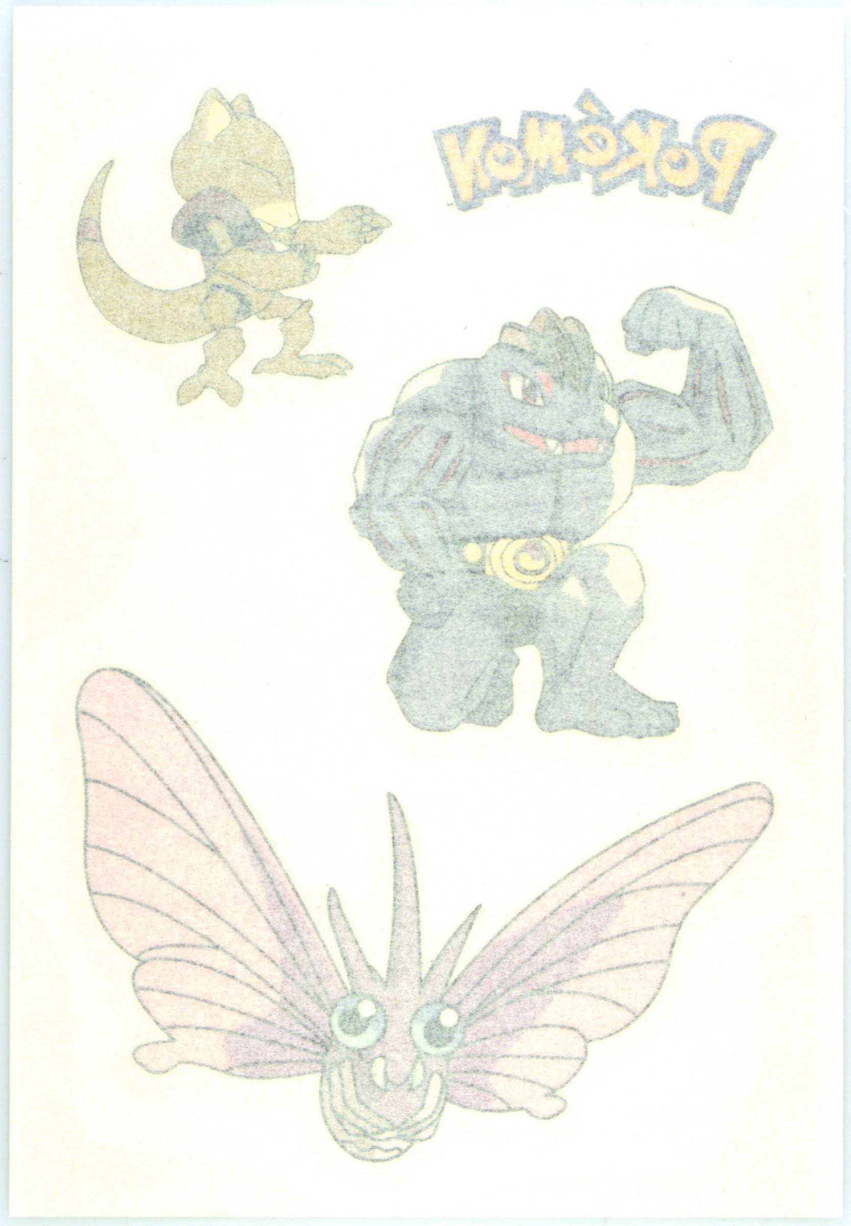 Abra/Machoke/Venomoth