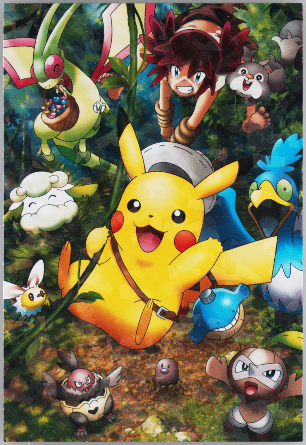 Cottonee/Cramorant/Cutiefly/Diglett/Flygon/Koko/Nuzleaf/Pikachu/Skwovet/Vullaby/Wailmer
