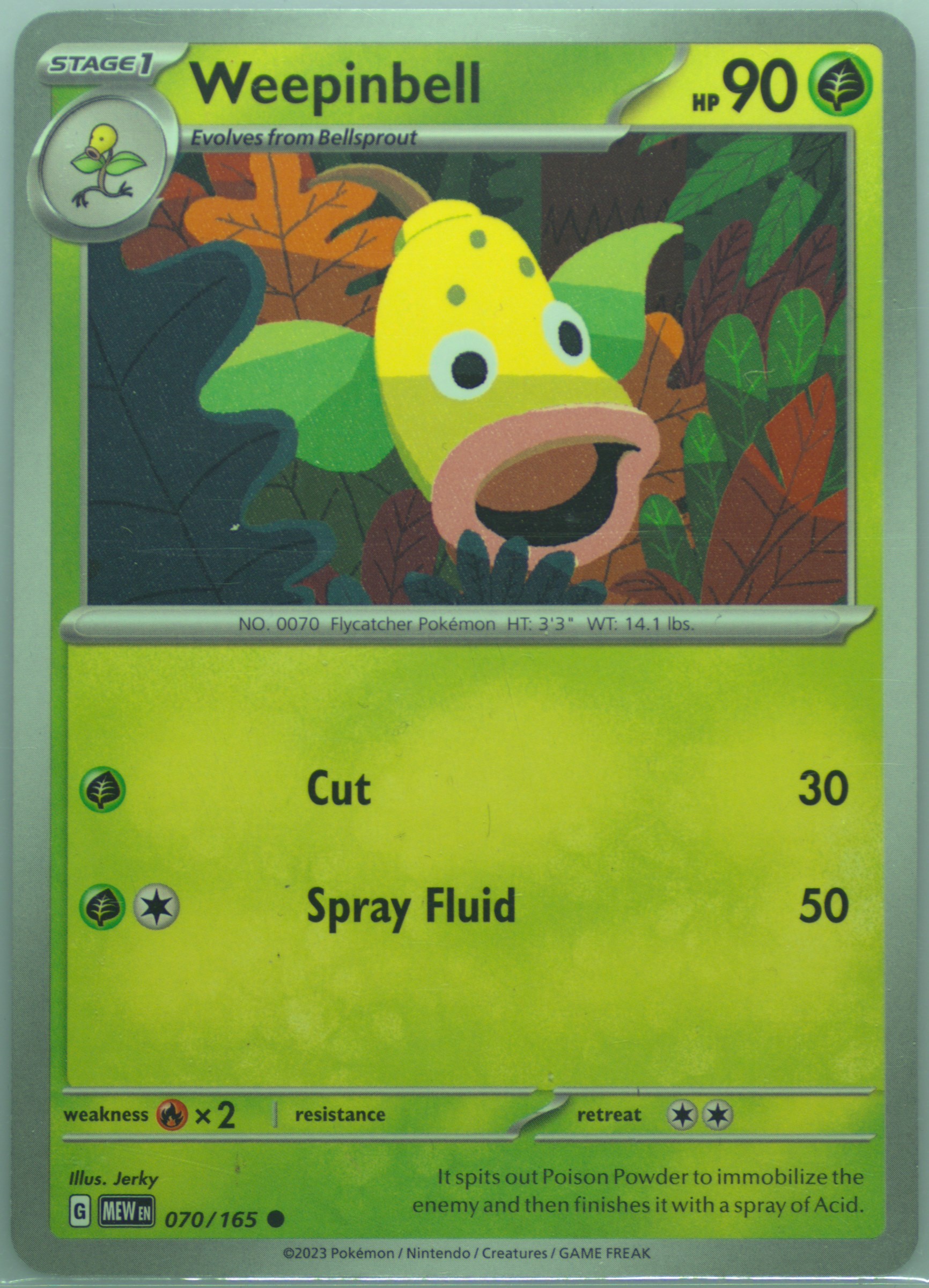 Weepinbell