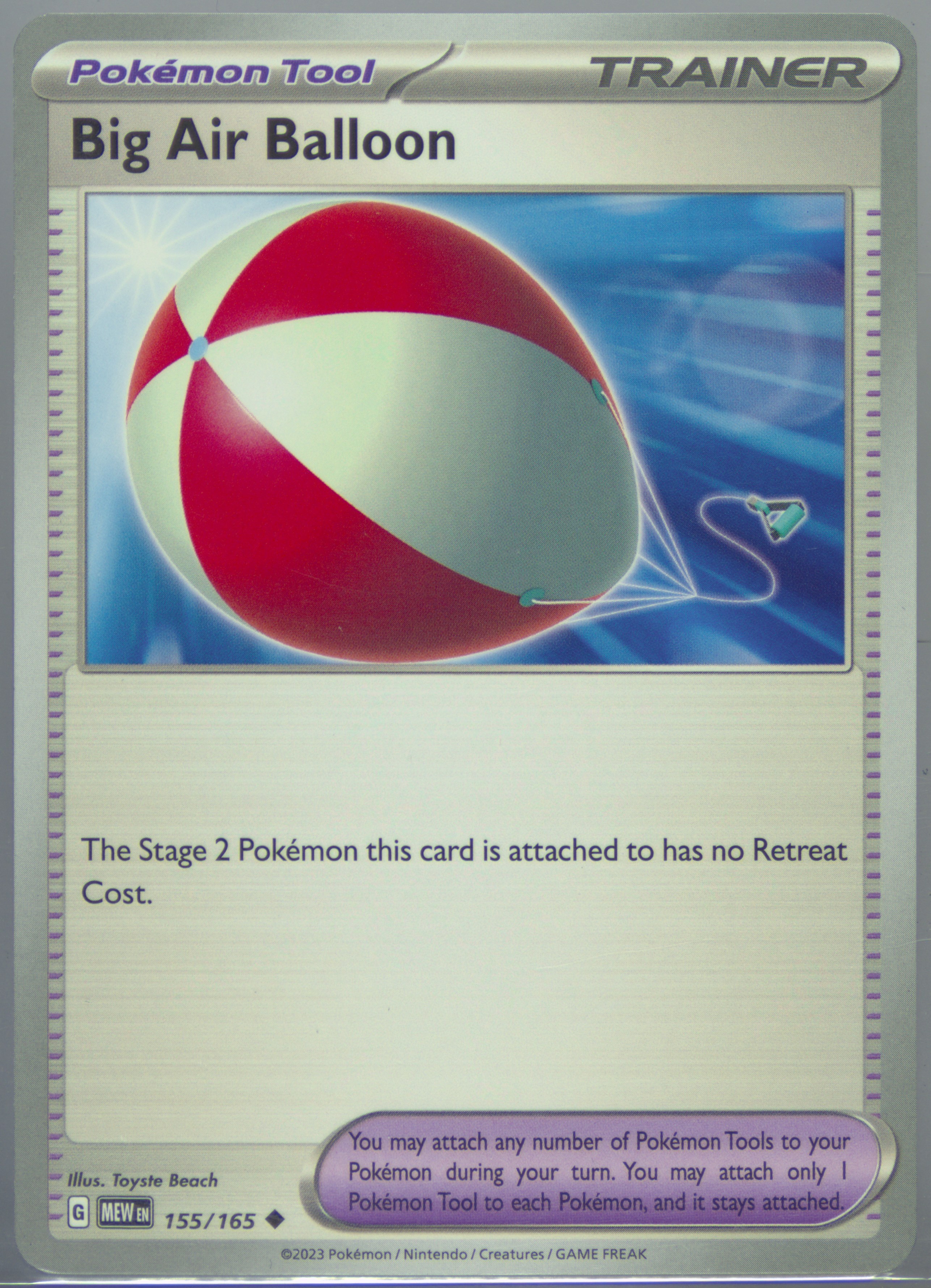 pokemon air balloon card Grab The Balloons: Essential for Pokmon TCG The Retreat Cost of the Pokmon this card is attached to is Colorless S4a 171/190 Air Balloon Goods