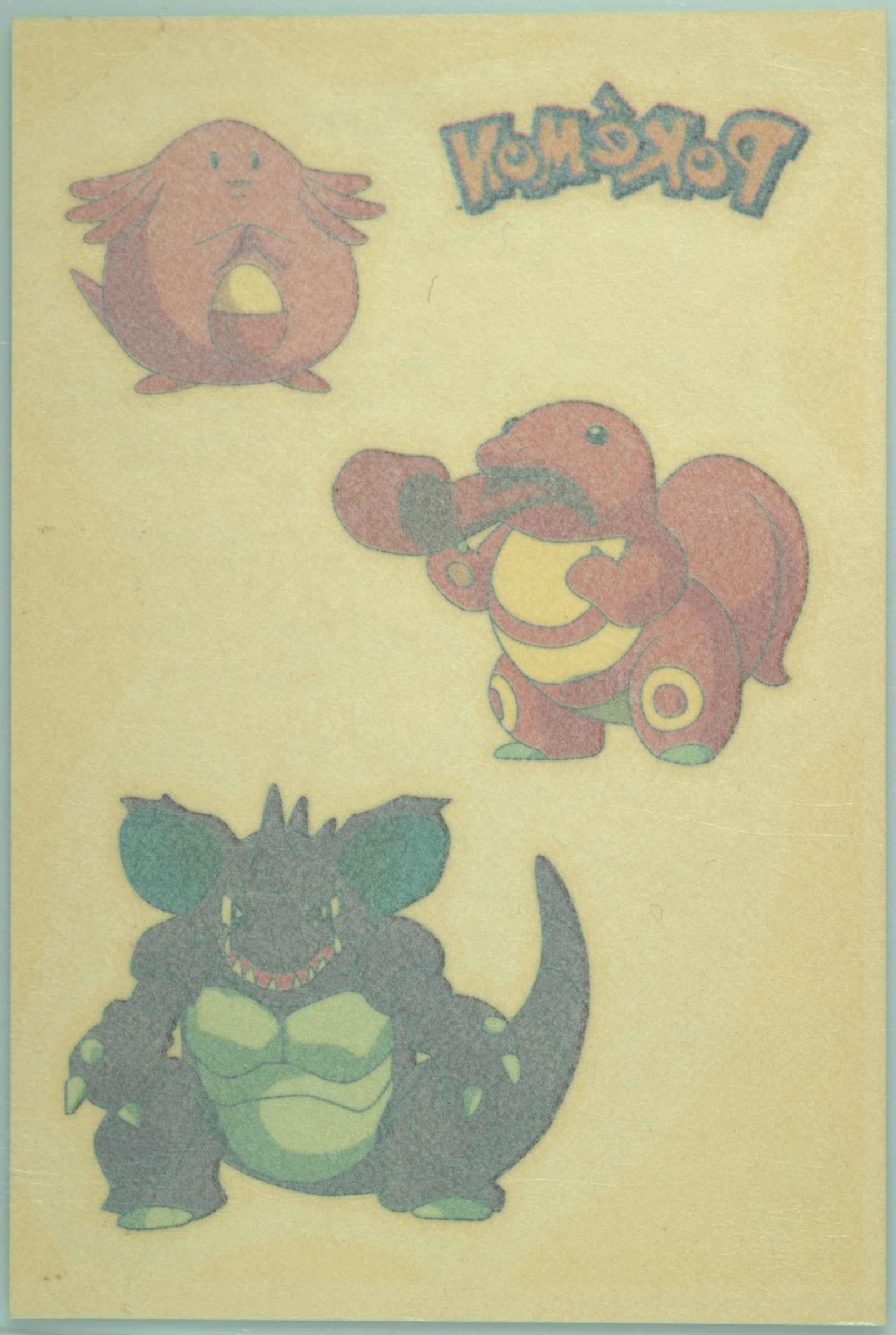 Chansey/Lickitung/Nidoking