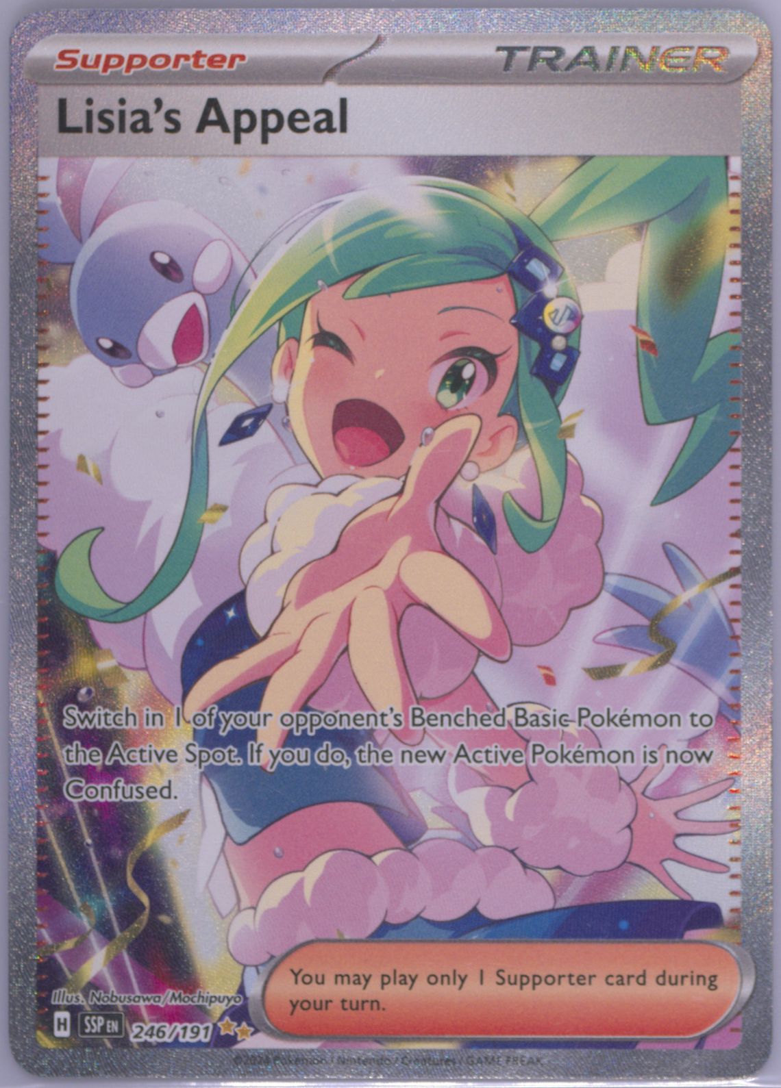 lisia's appeal pokemon card PSA 9 Gyarados Holo