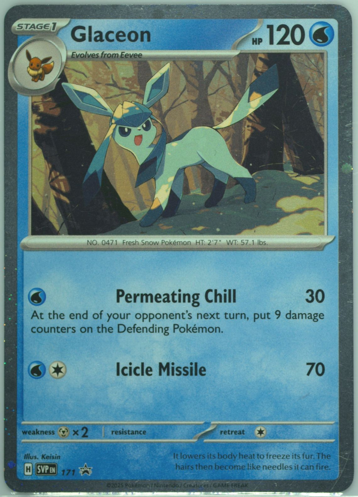 Glaceon YU Nagaba X Pokemon Card Game Campaign (069) 2023 Pokemon