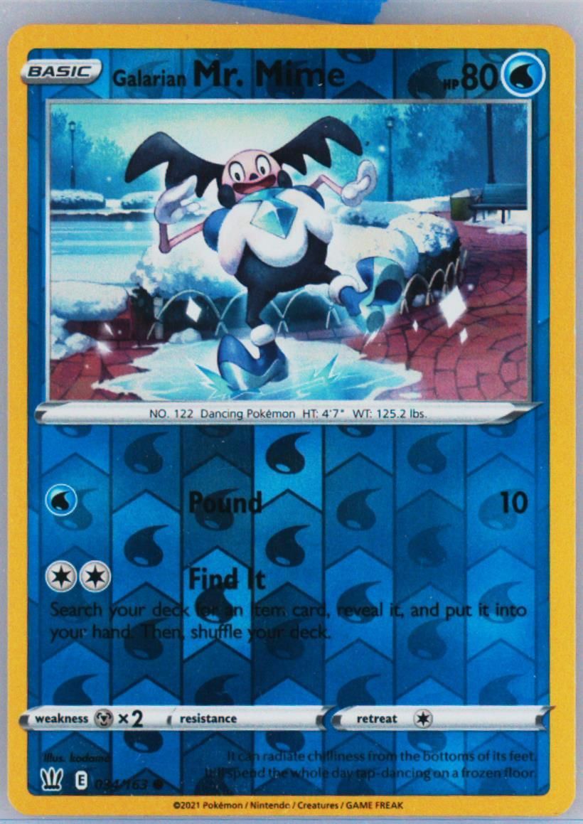 Galarian Mr. Mime-Reverse Foil
