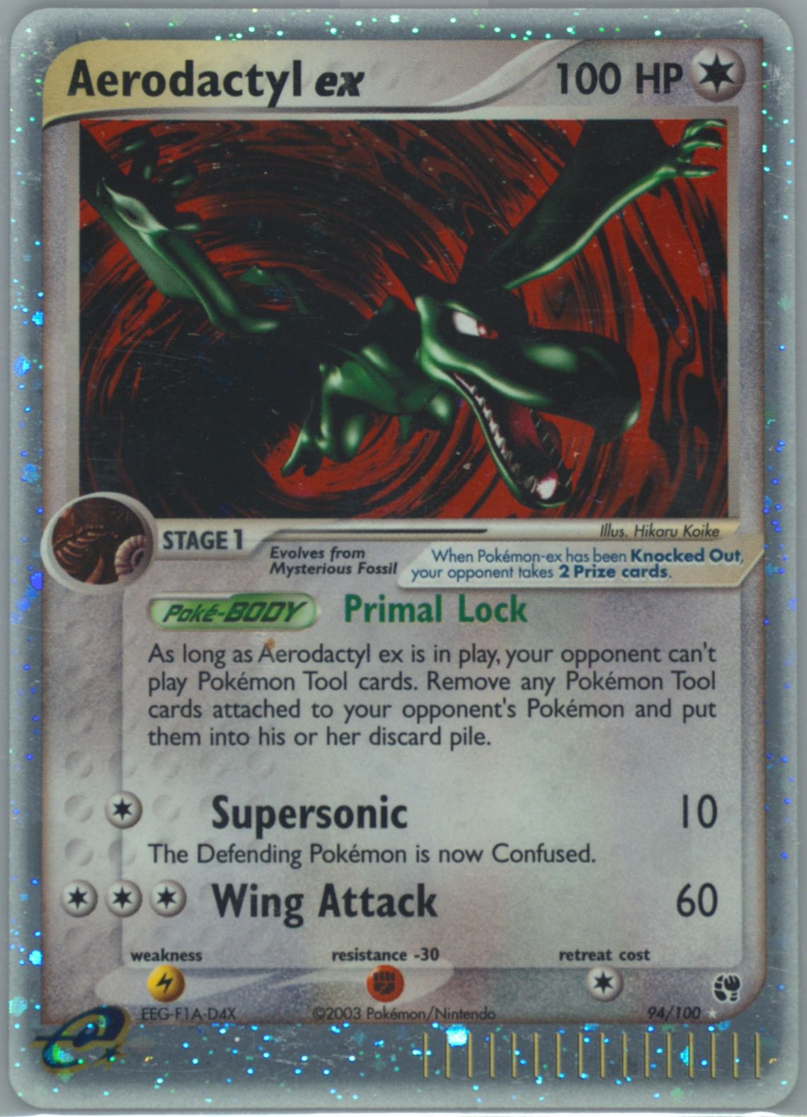 Aerodactyl EX-Holo
