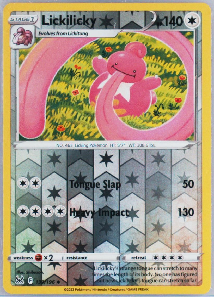 Lickilicky-Reverse Foil