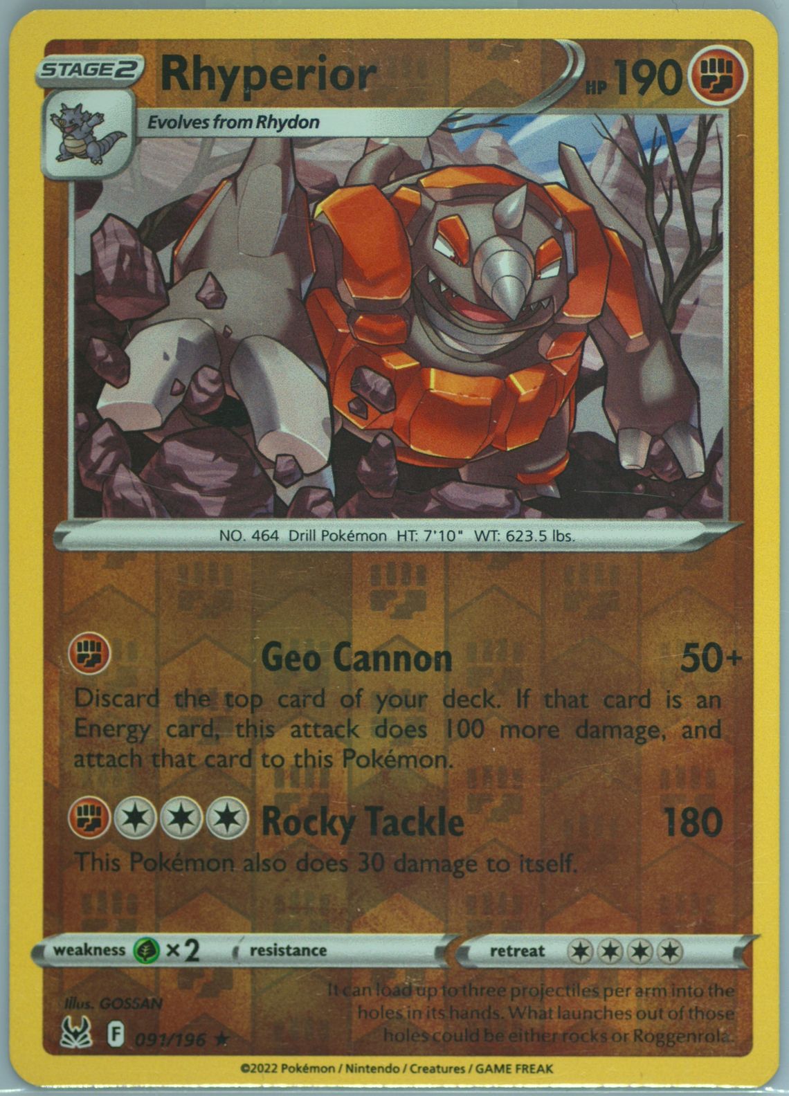 Rhyperior-Reverse Foil