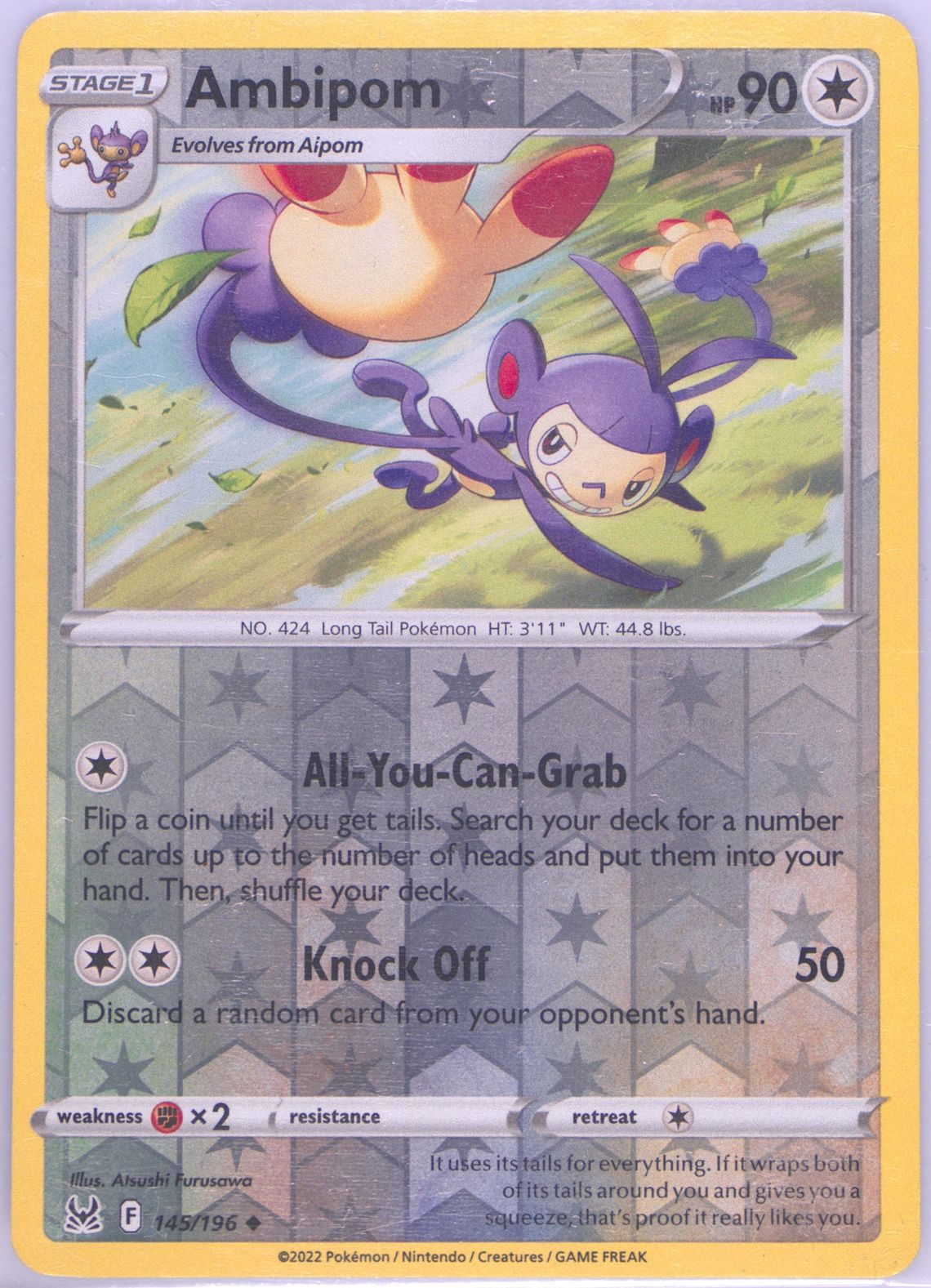 Ambipom-Reverse Foil