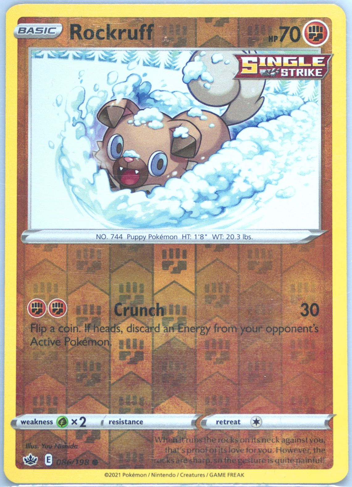 Rockruff-Reverse Foil