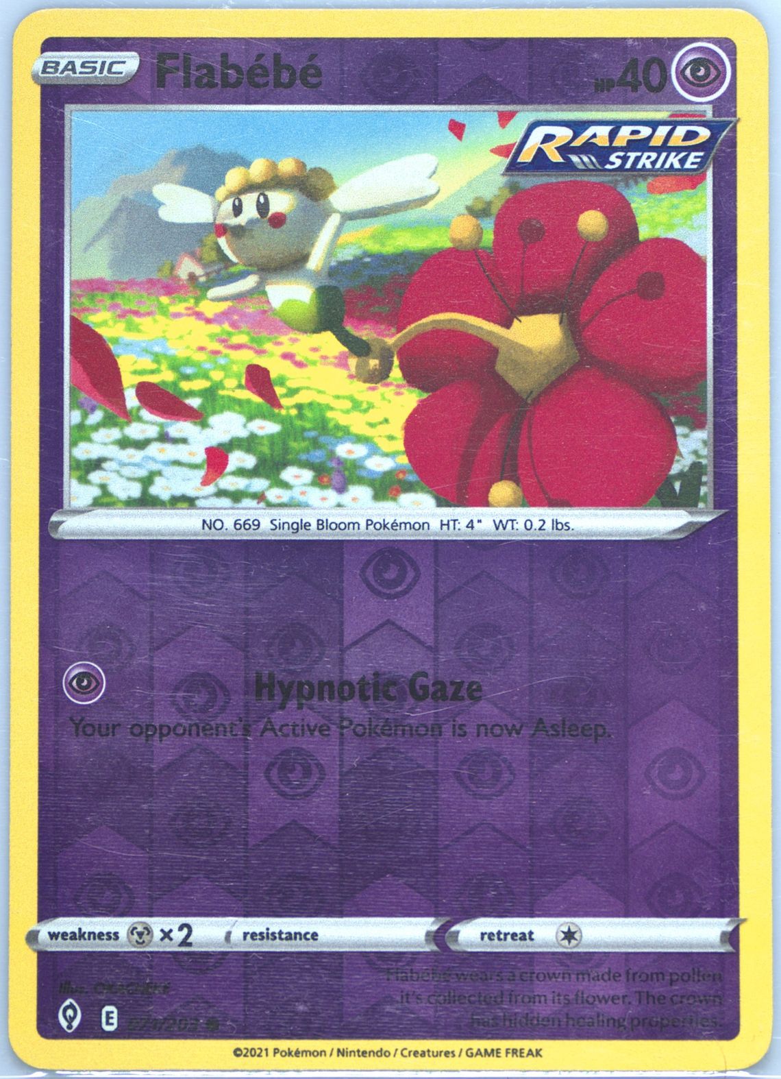 Flabebe-Reverse Foil