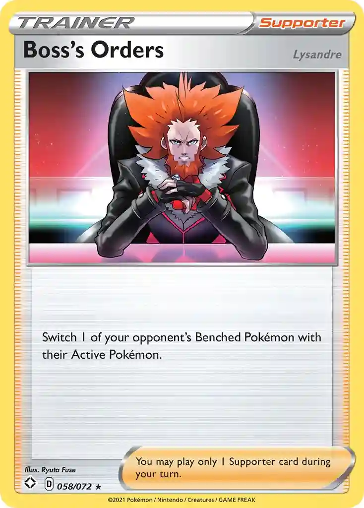 Boss's Orders-Reverse Foil