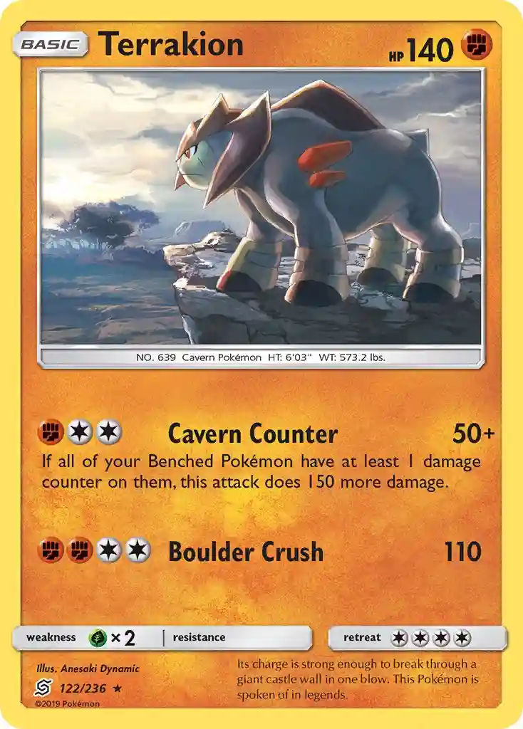 Terrakion-Reverse Foil