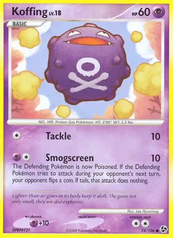 Koffing-Reverse Foil