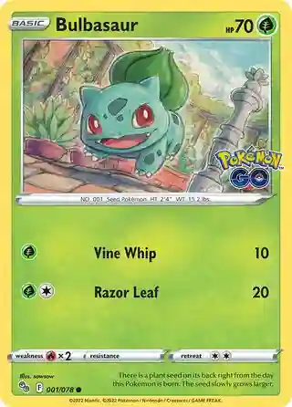 Bulbasaur-Reverse Foil