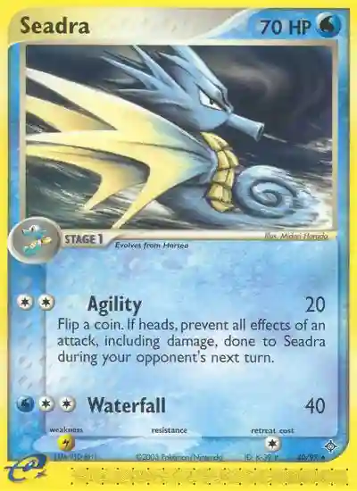 Seadra (40) 2003 Pokemon EX Dragon
