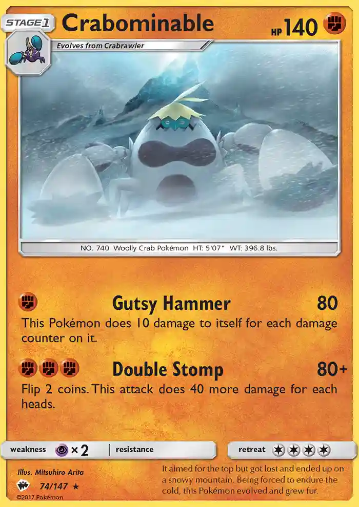 Crabominable-Reverse Foil