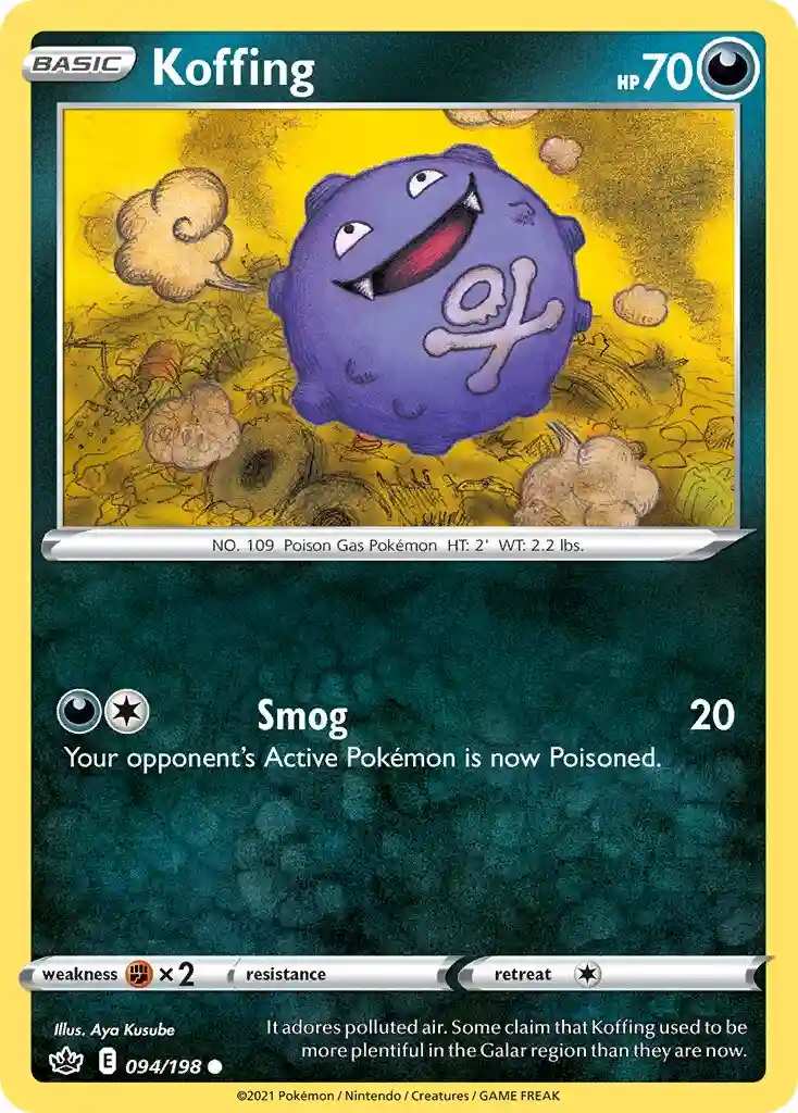 Koffing-Reverse Foil