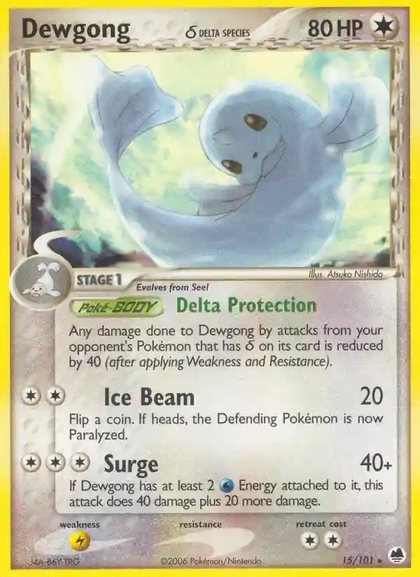Dewgong-Reverse Foil