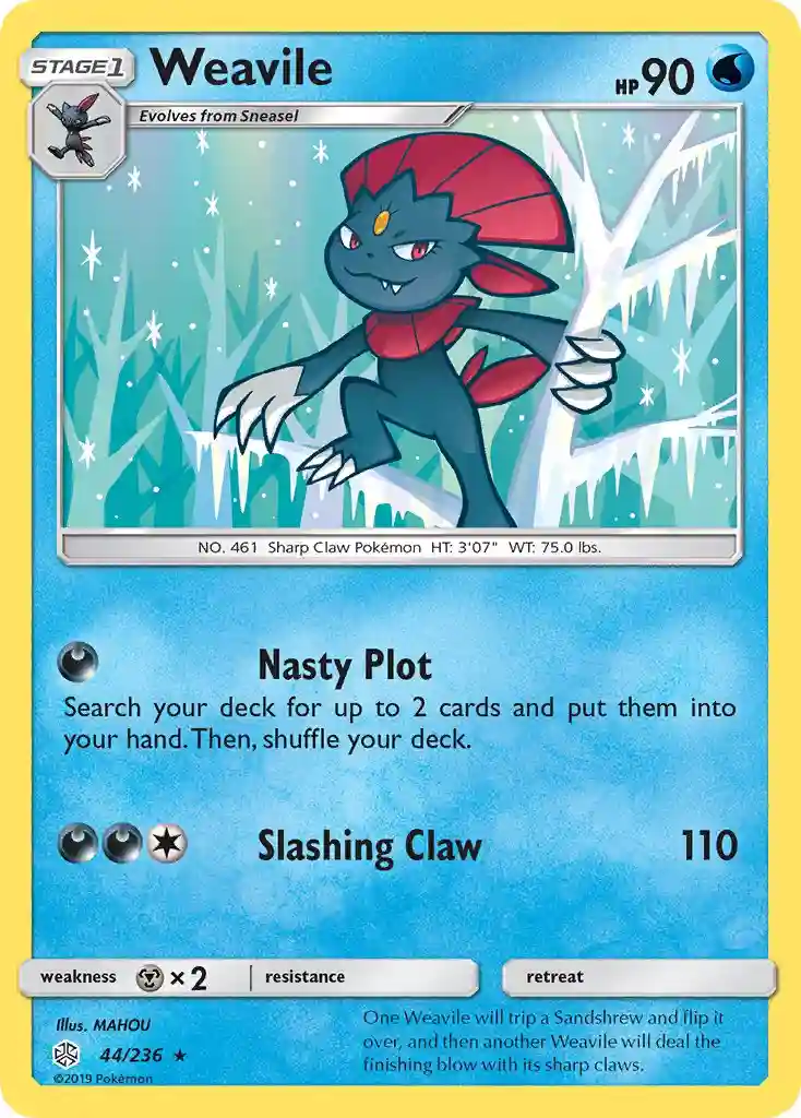 Weavile-Reverse Foil