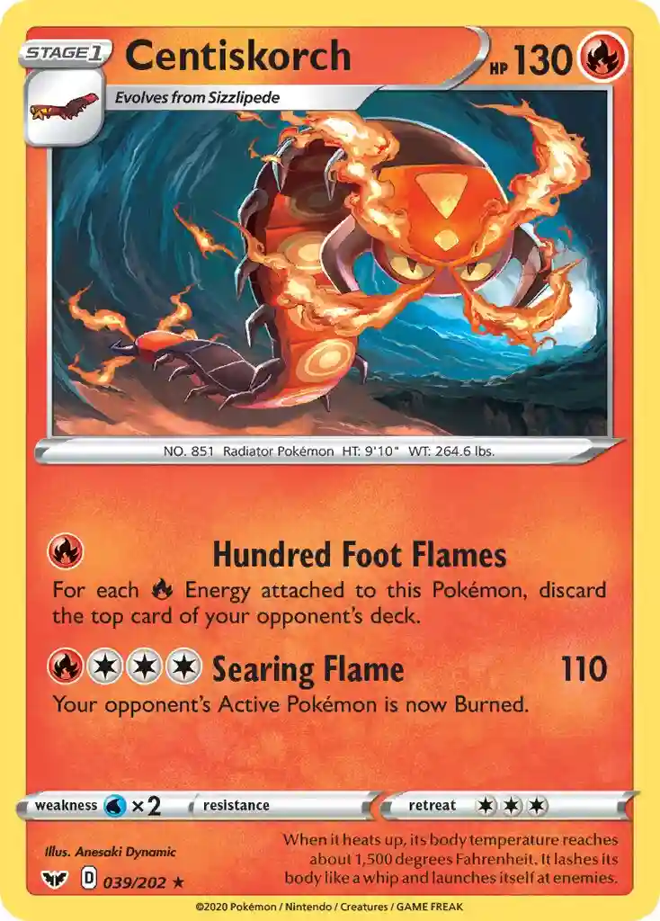 Centiskorch-Reverse Foil