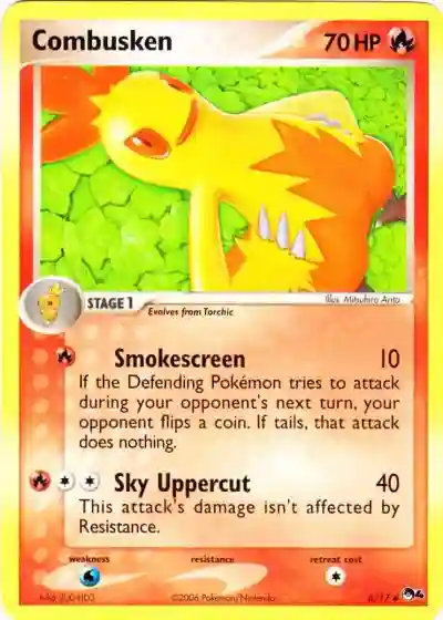 Combusken-Holo (6) 2006 Pokemon Pop Series 4