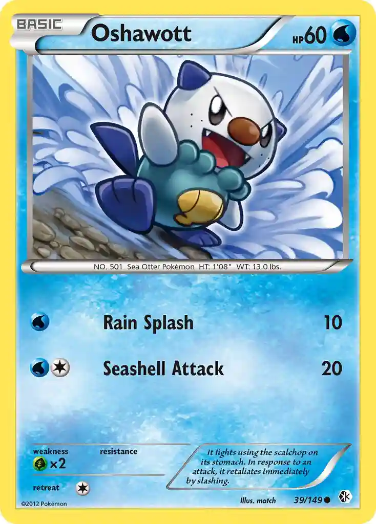 Oshawott-Reverse Foil