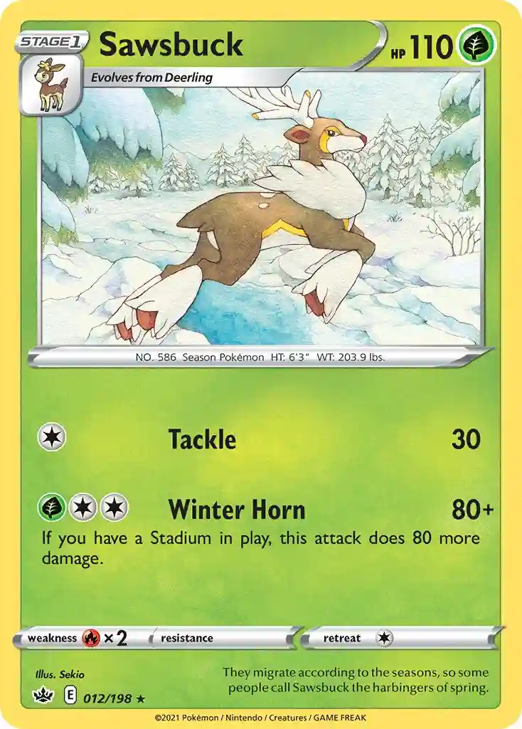 Sawsbuck-Reverse Foil
