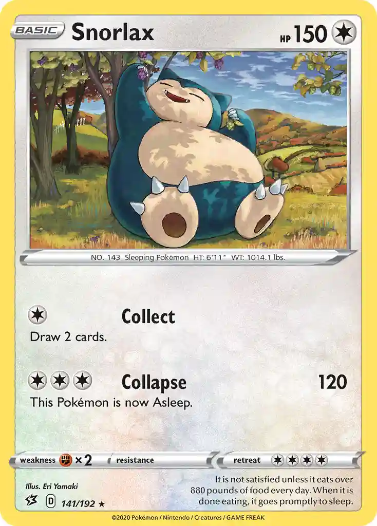 Snorlax-Reverse Foil